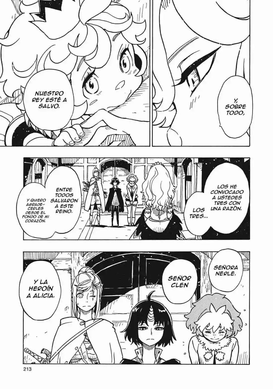 Página 75 — Clevatess: Majuu no Ou to Akago to Shikabane no Yuusha Capítulo 24