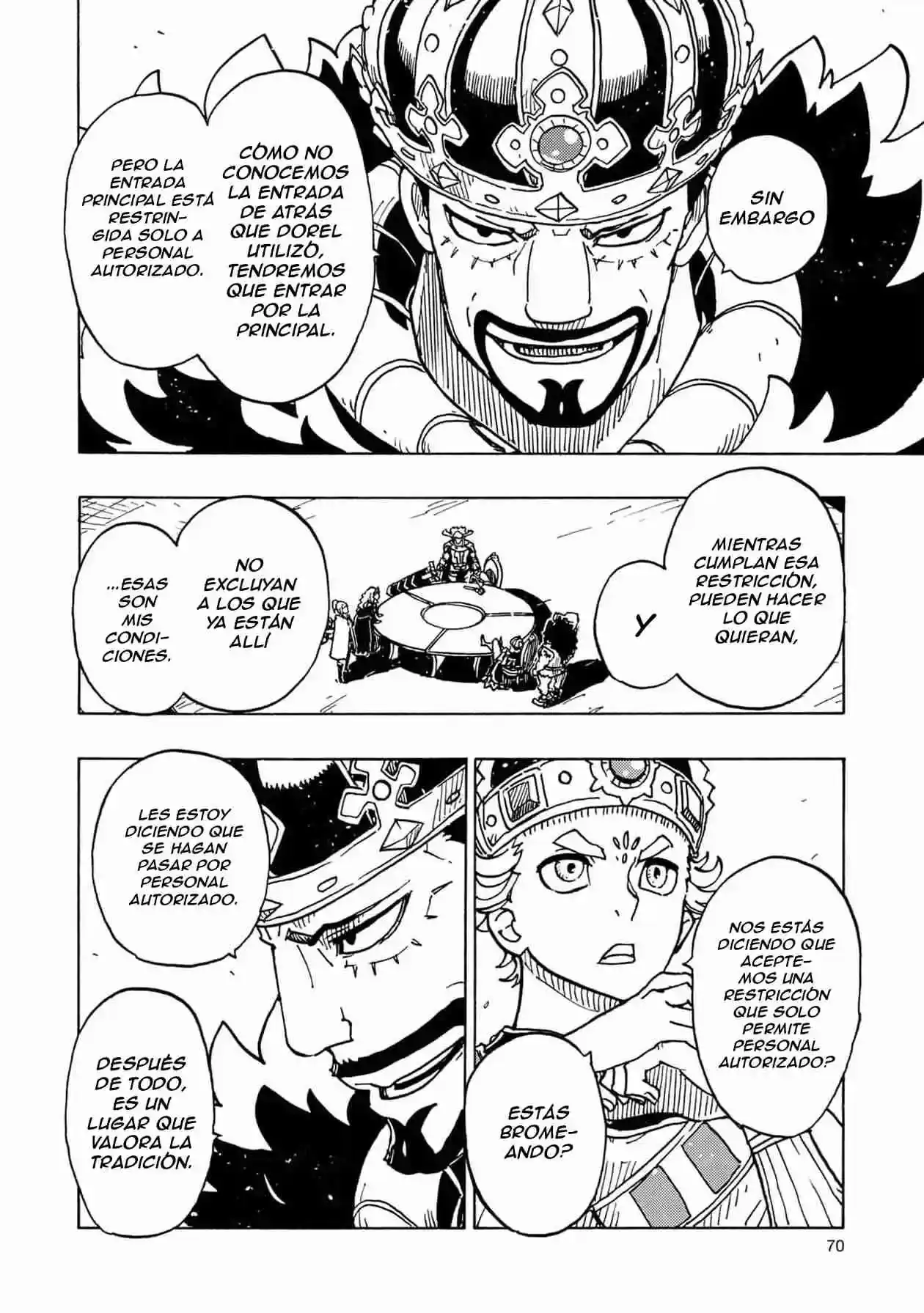 Página 33 — Clevatess: Majuu no Ou to Akago to Shikabane no Yuusha Capítulo 26