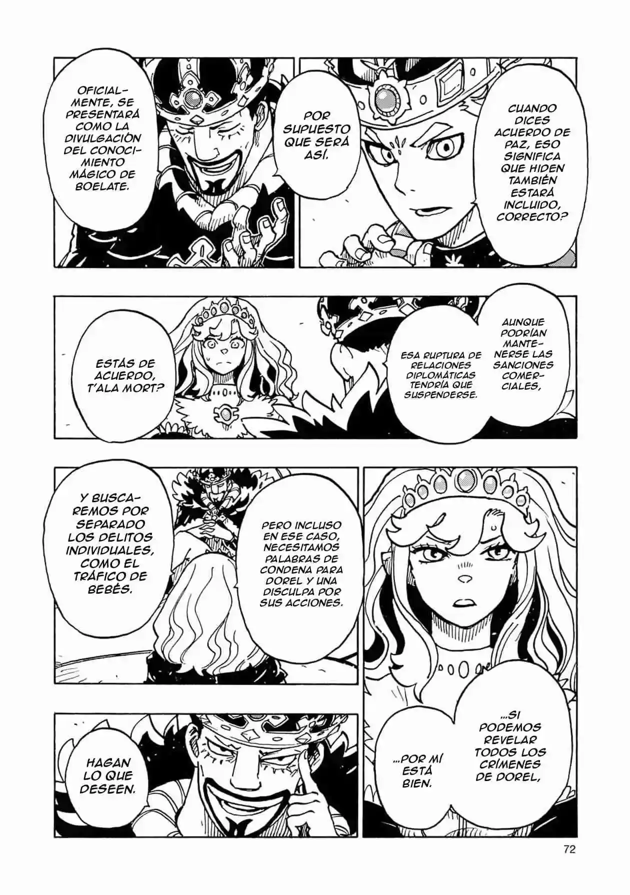 Página 35 — Clevatess: Majuu no Ou to Akago to Shikabane no Yuusha Capítulo 26