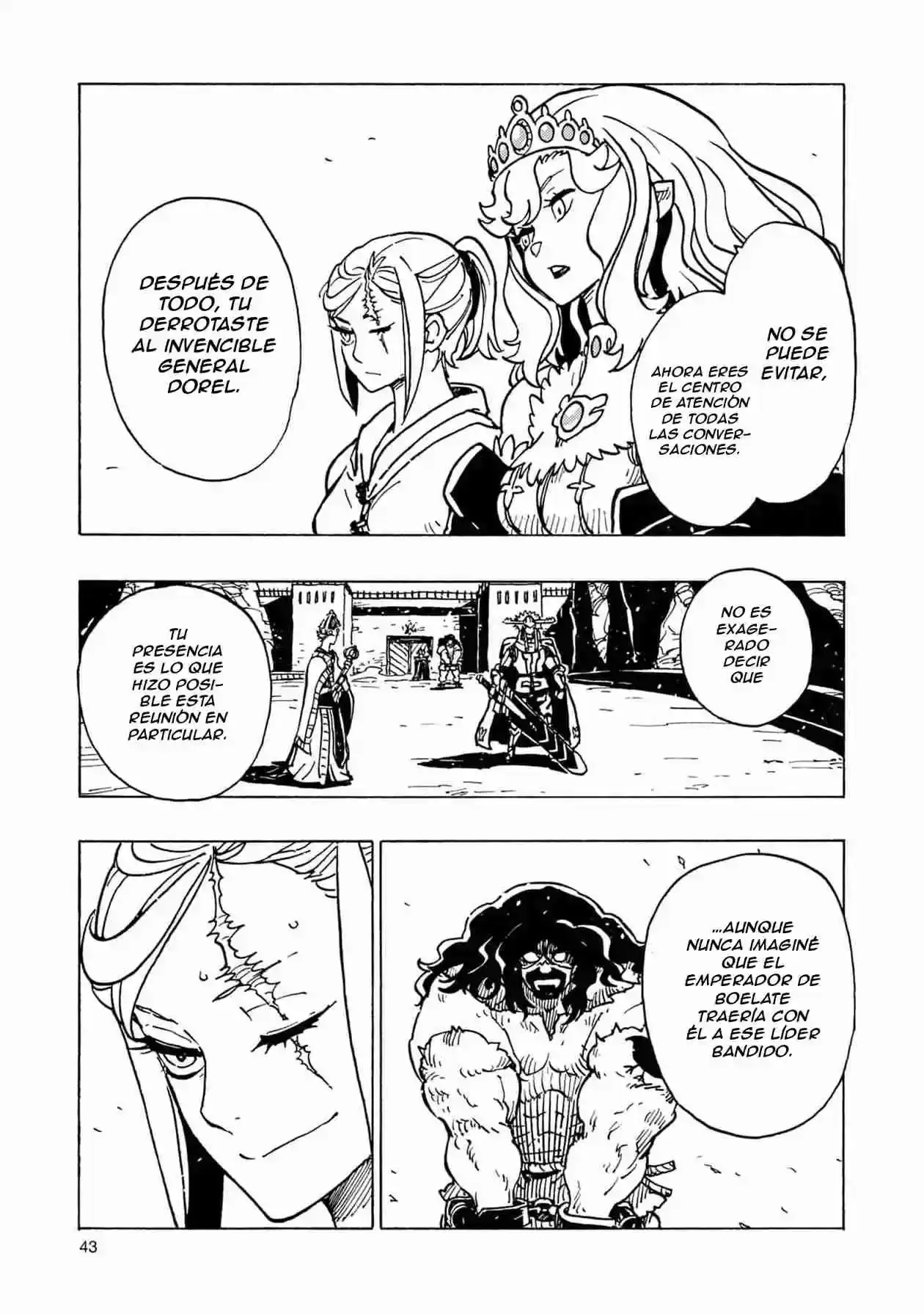 Página 46 — Clevatess: Majuu no Ou to Akago to Shikabane no Yuusha Capítulo 26