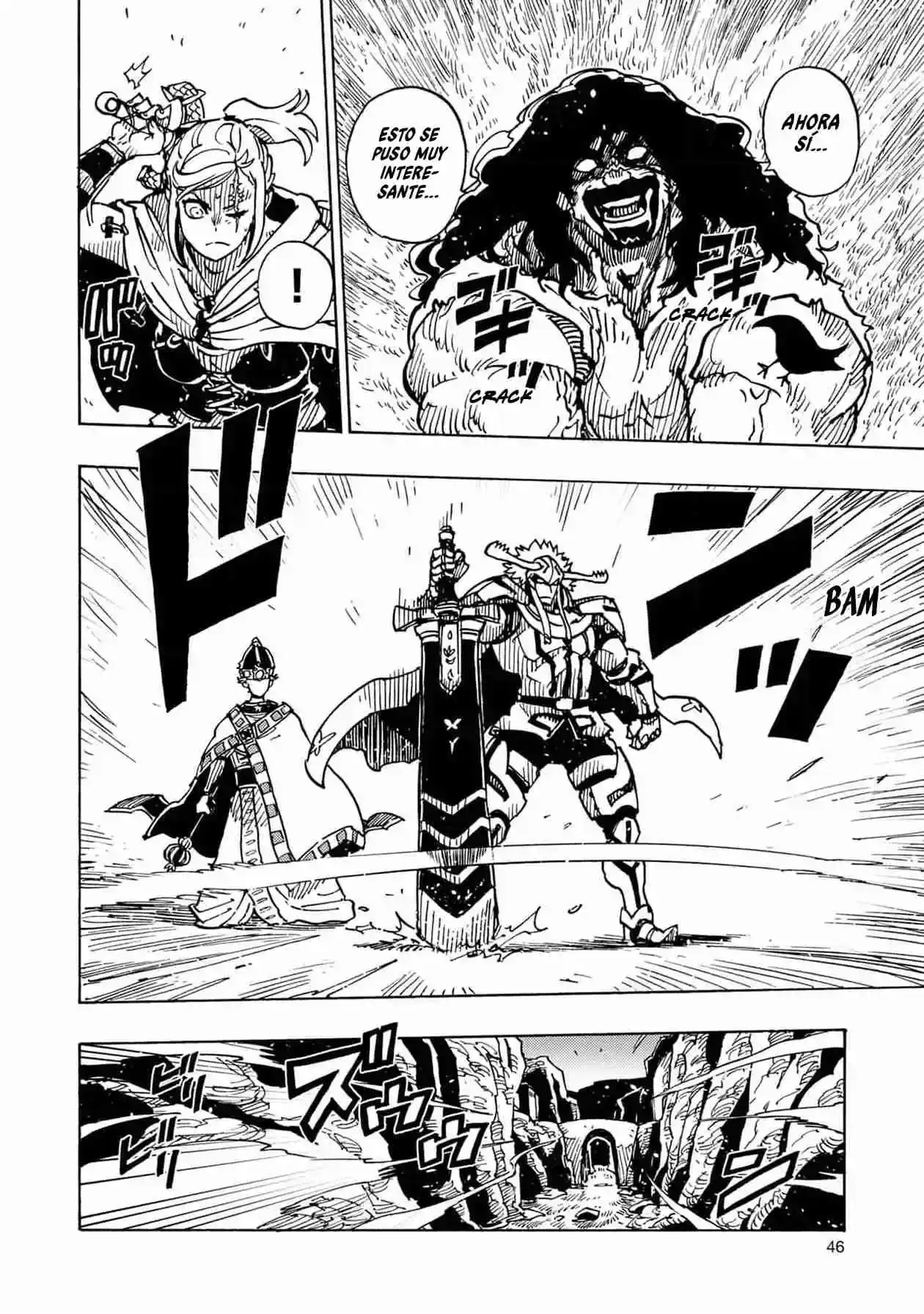 Página 49 — Clevatess: Majuu no Ou to Akago to Shikabane no Yuusha Capítulo 26