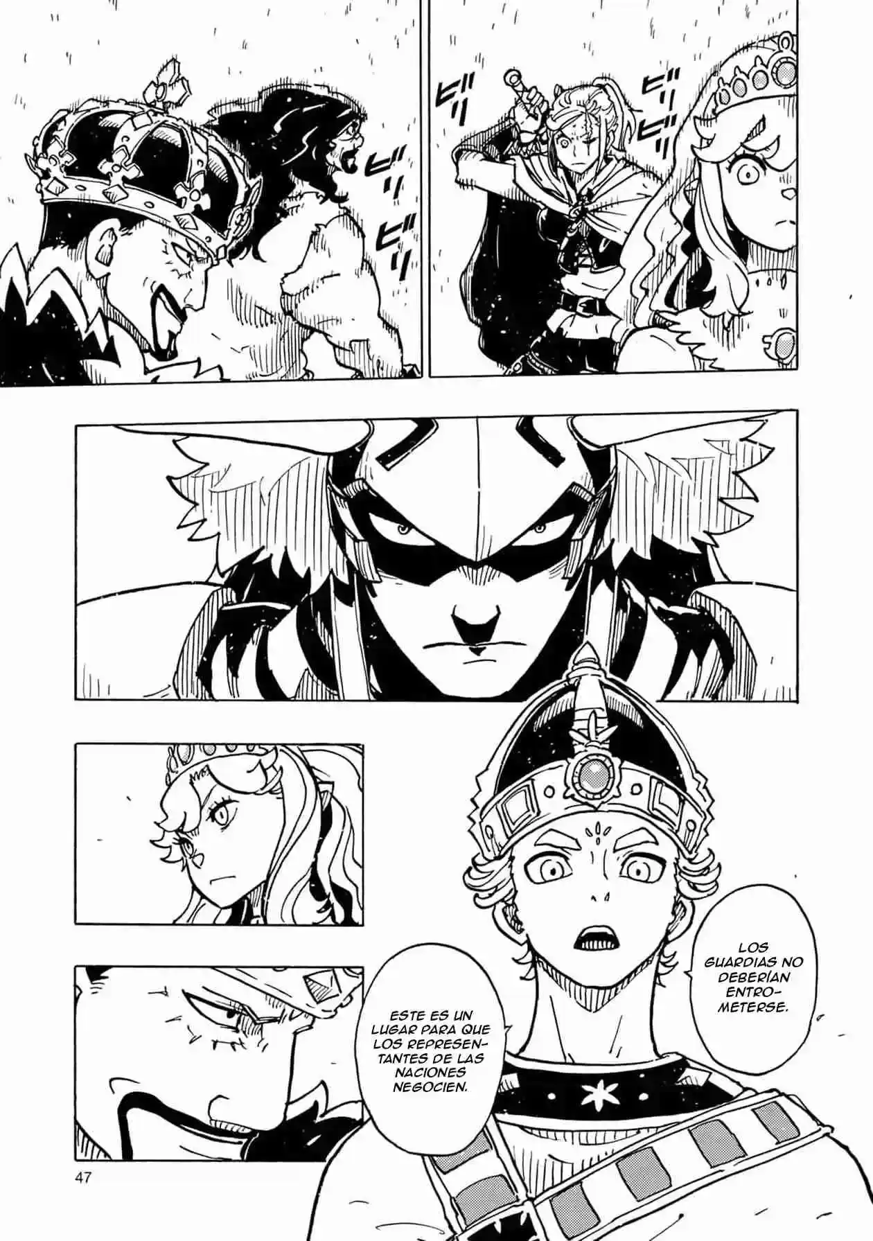 Página 50 — Clevatess: Majuu no Ou to Akago to Shikabane no Yuusha Capítulo 26