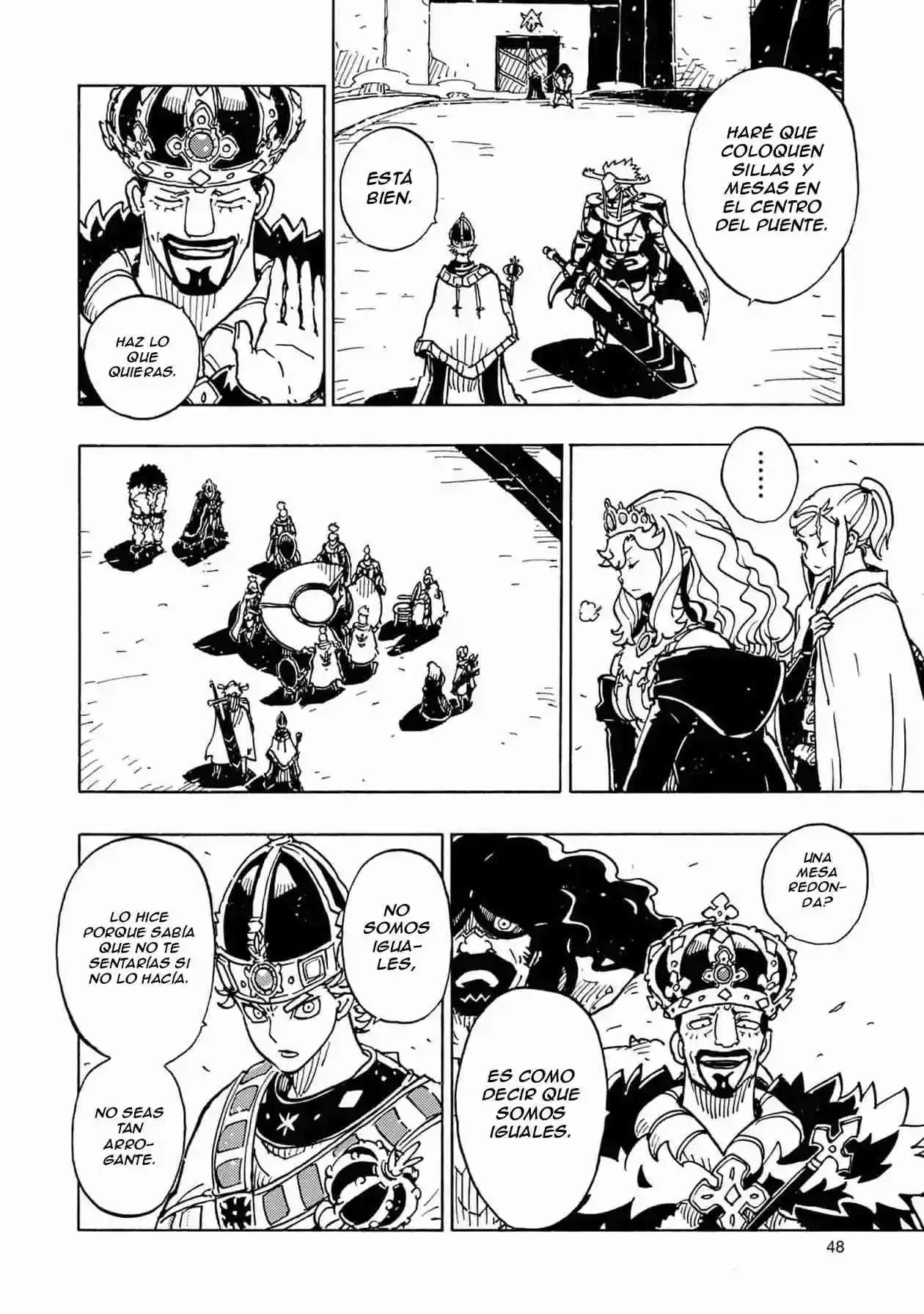 Página 51 — Clevatess: Majuu no Ou to Akago to Shikabane no Yuusha Capítulo 26