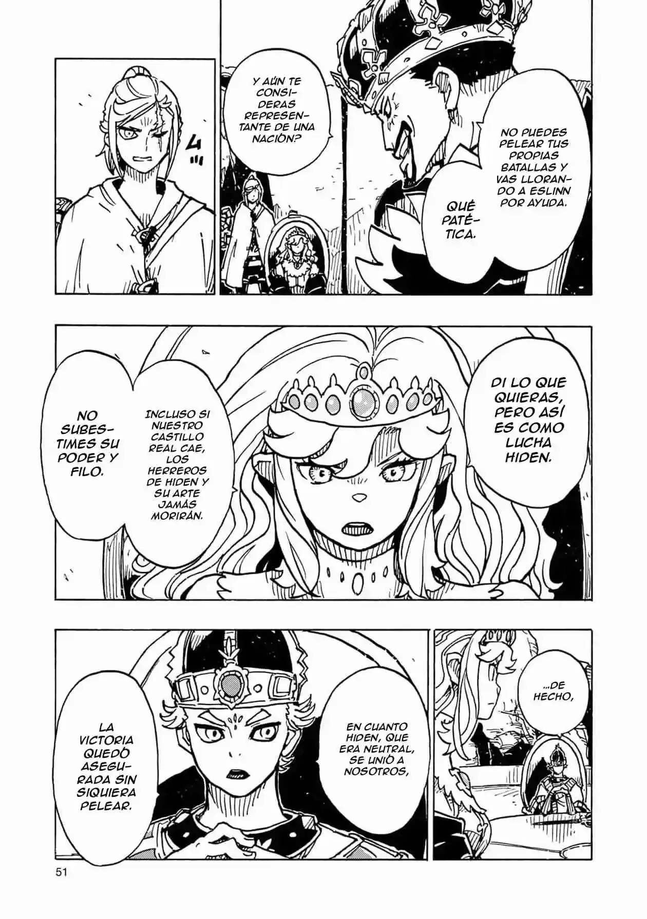 Página 54 — Clevatess: Majuu no Ou to Akago to Shikabane no Yuusha Capítulo 26