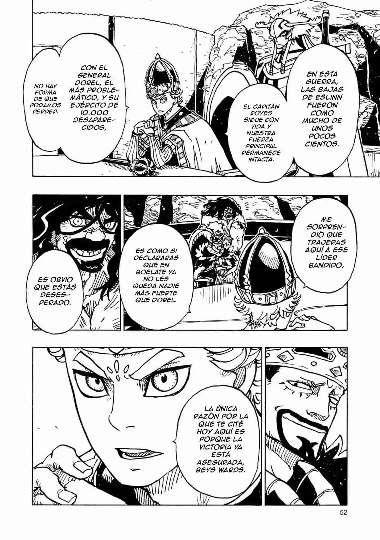 Página 55 — Clevatess: Majuu no Ou to Akago to Shikabane no Yuusha Capítulo 26