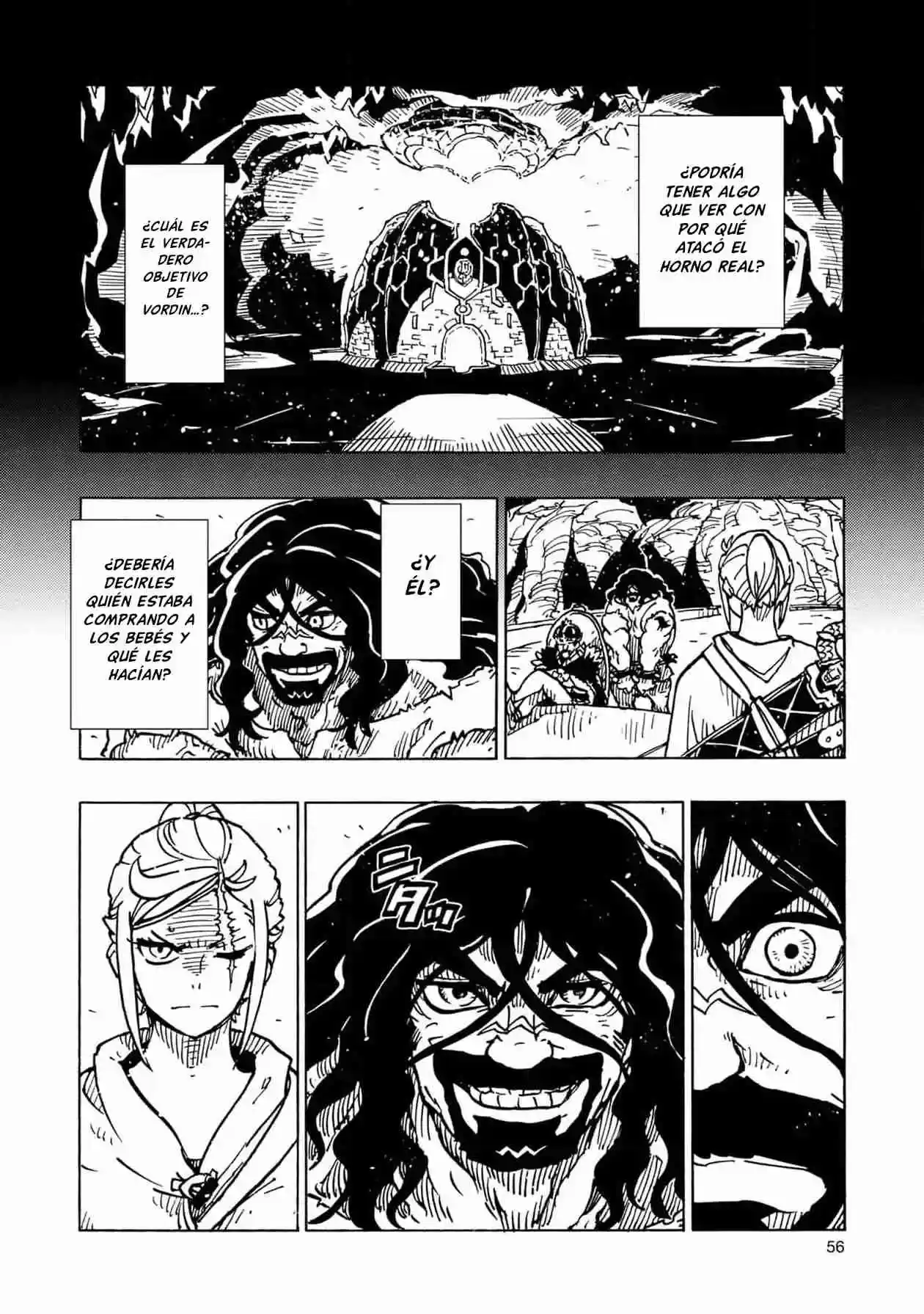 Página 59 — Clevatess: Majuu no Ou to Akago to Shikabane no Yuusha Capítulo 26