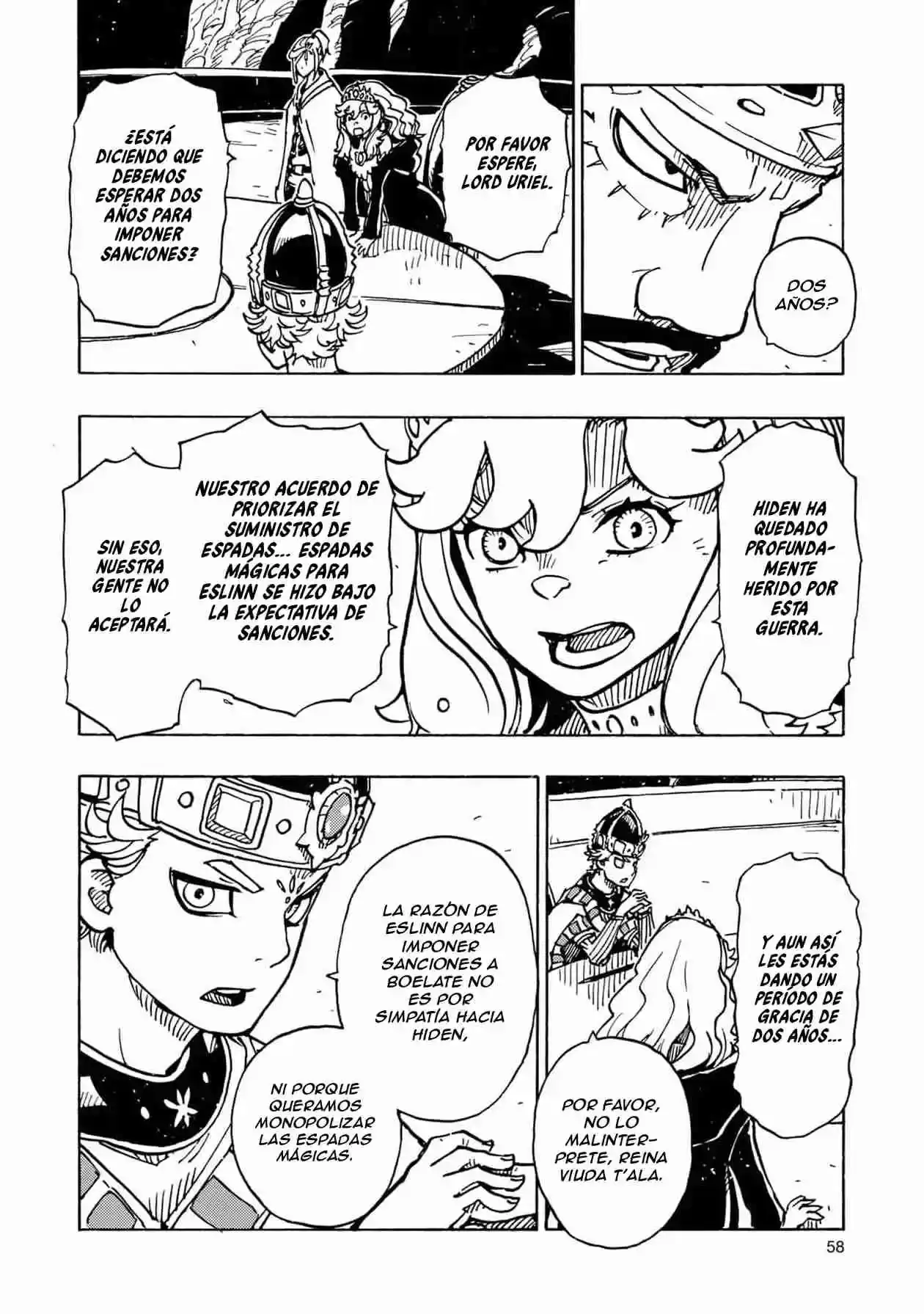 Página 61 — Clevatess: Majuu no Ou to Akago to Shikabane no Yuusha Capítulo 26