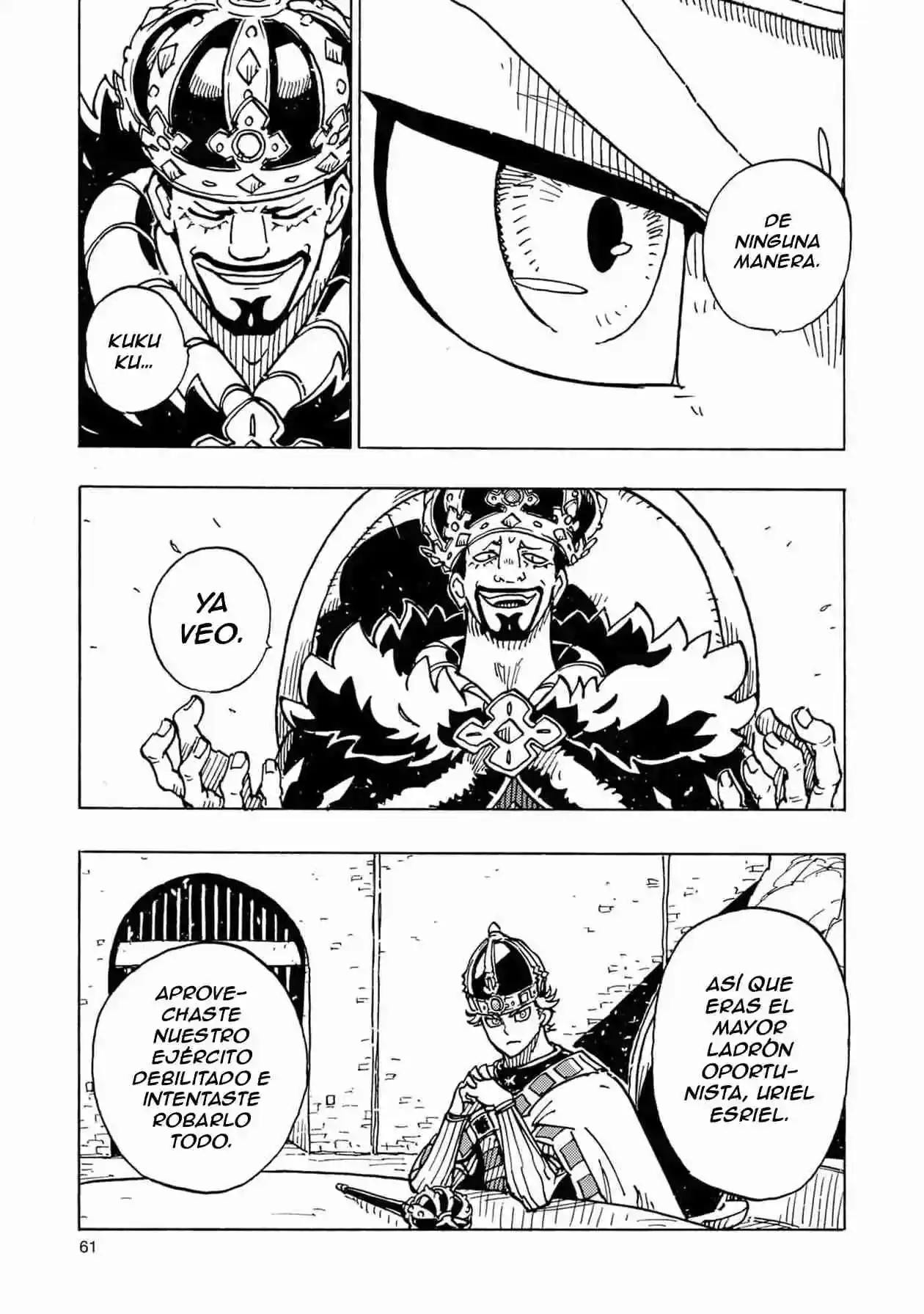 Página 64 — Clevatess: Majuu no Ou to Akago to Shikabane no Yuusha Capítulo 26