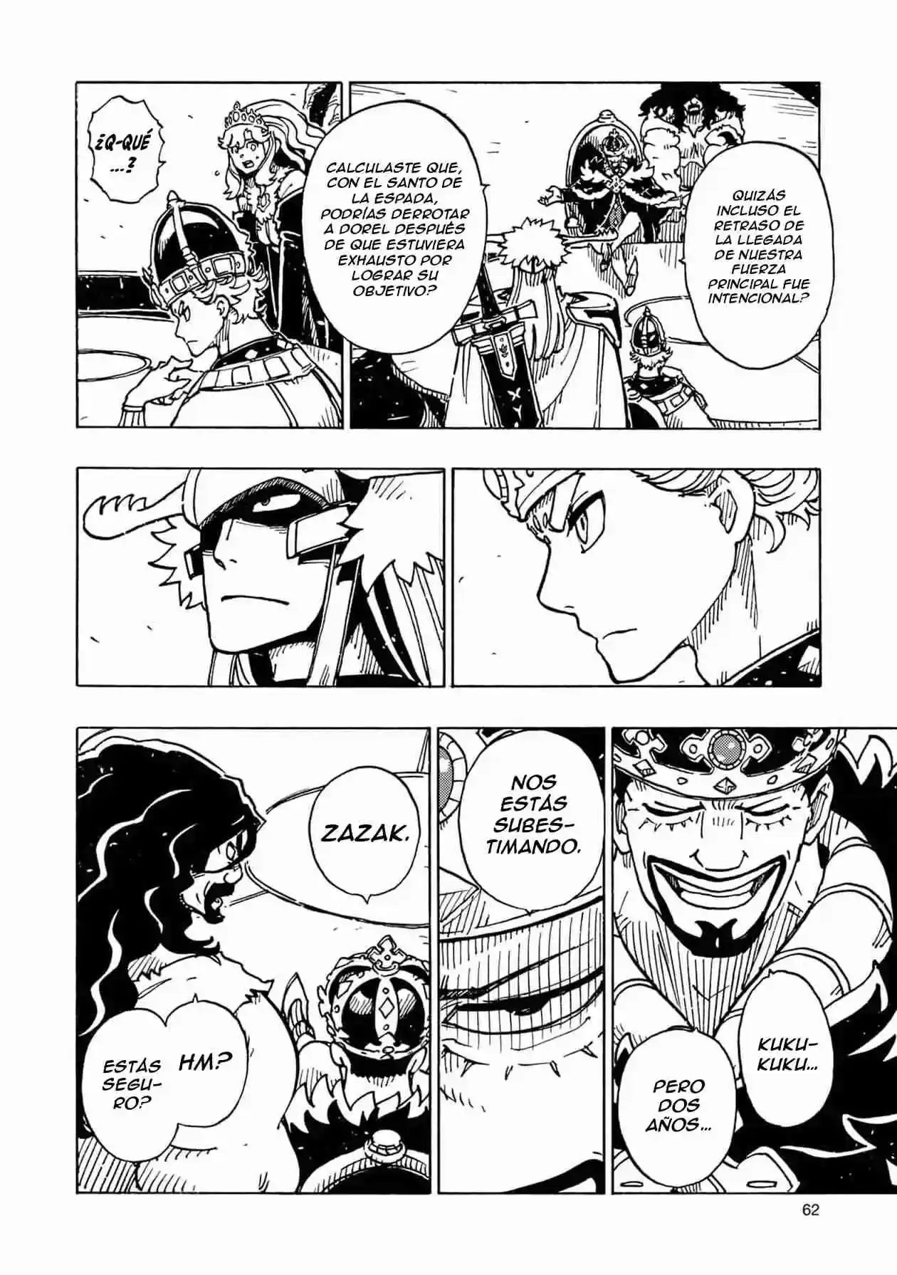 Página 65 — Clevatess: Majuu no Ou to Akago to Shikabane no Yuusha Capítulo 26