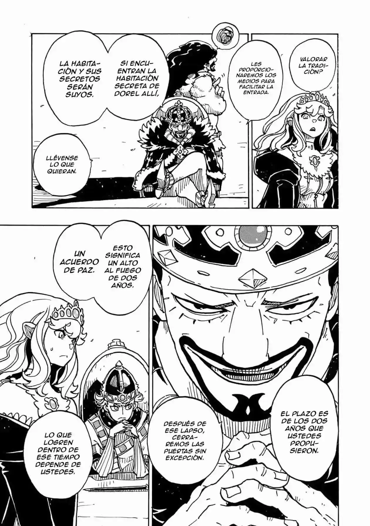 Página 74 — Clevatess: Majuu no Ou to Akago to Shikabane no Yuusha Capítulo 26