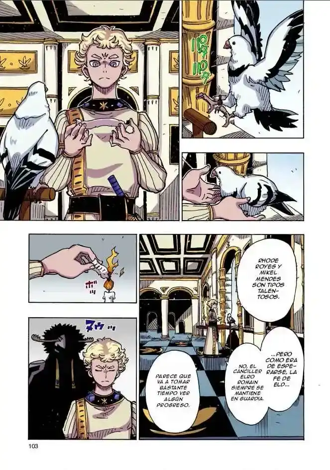 Página 28 — Clevatess: Majuu no Ou to Akago to Shikabane no Yuusha Capítulo 32