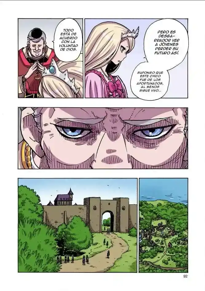 Página 56 — Clevatess: Majuu no Ou to Akago to Shikabane no Yuusha Capítulo 32