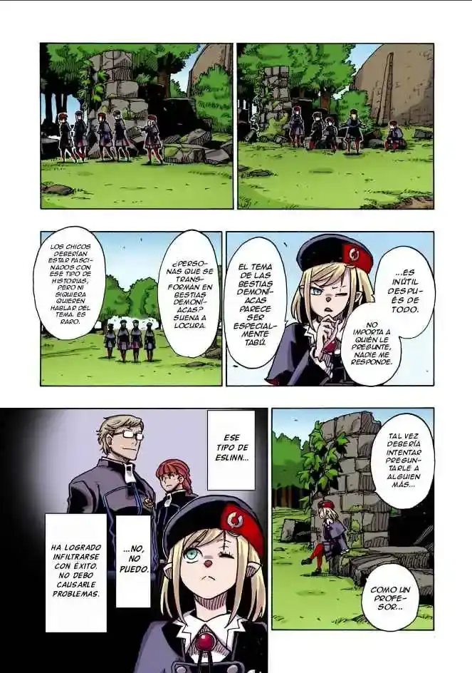 Página 57 — Clevatess: Majuu no Ou to Akago to Shikabane no Yuusha Capítulo 32
