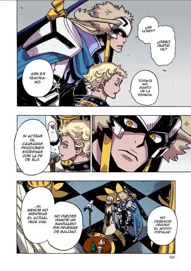 Página 68 — Clevatess: Majuu no Ou to Akago to Shikabane no Yuusha Capítulo 32