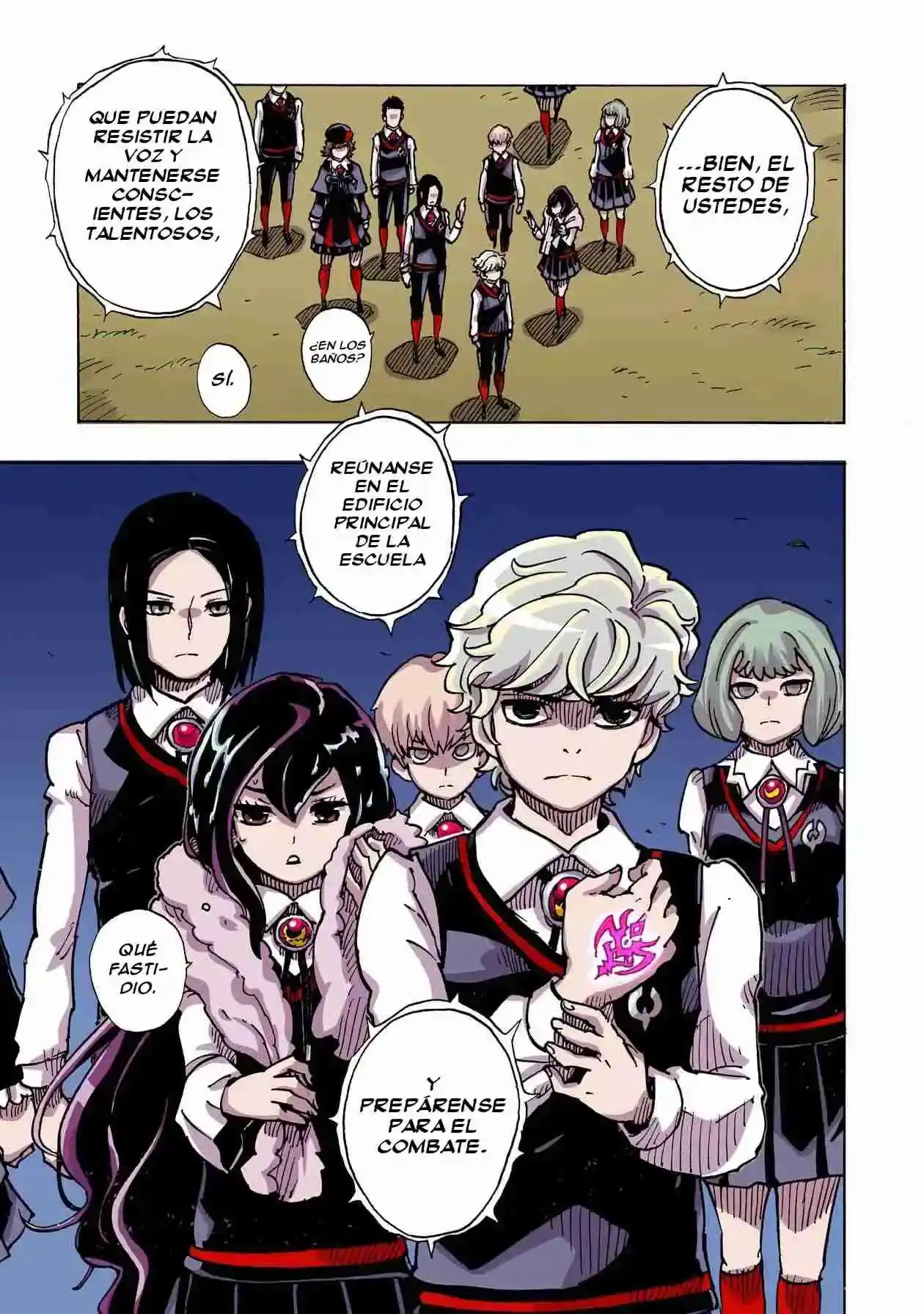 Página 10 — Clevatess: Majuu no Ou to Akago to Shikabane no Yuusha Capítulo 36