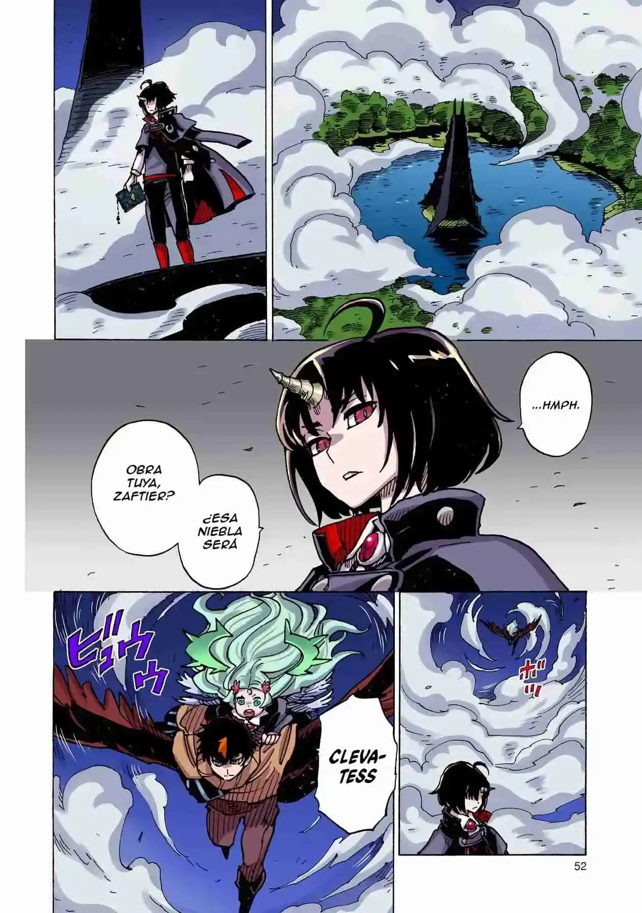 Página 15 — Clevatess: Majuu no Ou to Akago to Shikabane no Yuusha Capítulo 36