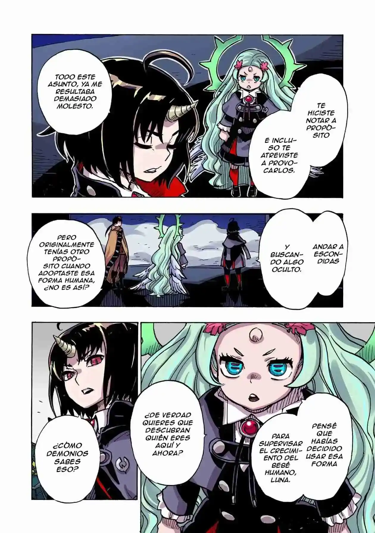 Página 17 — Clevatess: Majuu no Ou to Akago to Shikabane no Yuusha Capítulo 36