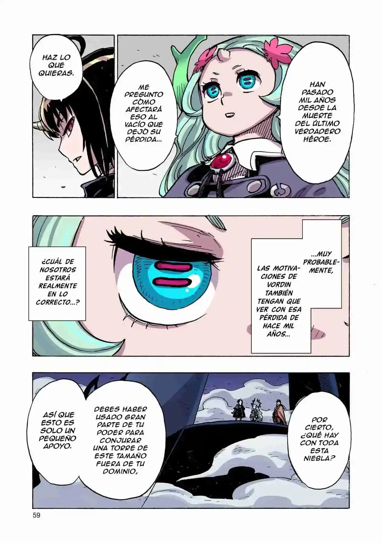 Página 22 — Clevatess: Majuu no Ou to Akago to Shikabane no Yuusha Capítulo 36