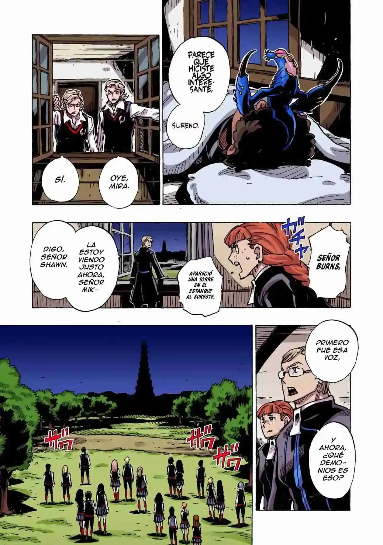 Página 46 — Clevatess: Majuu no Ou to Akago to Shikabane no Yuusha Capítulo 36