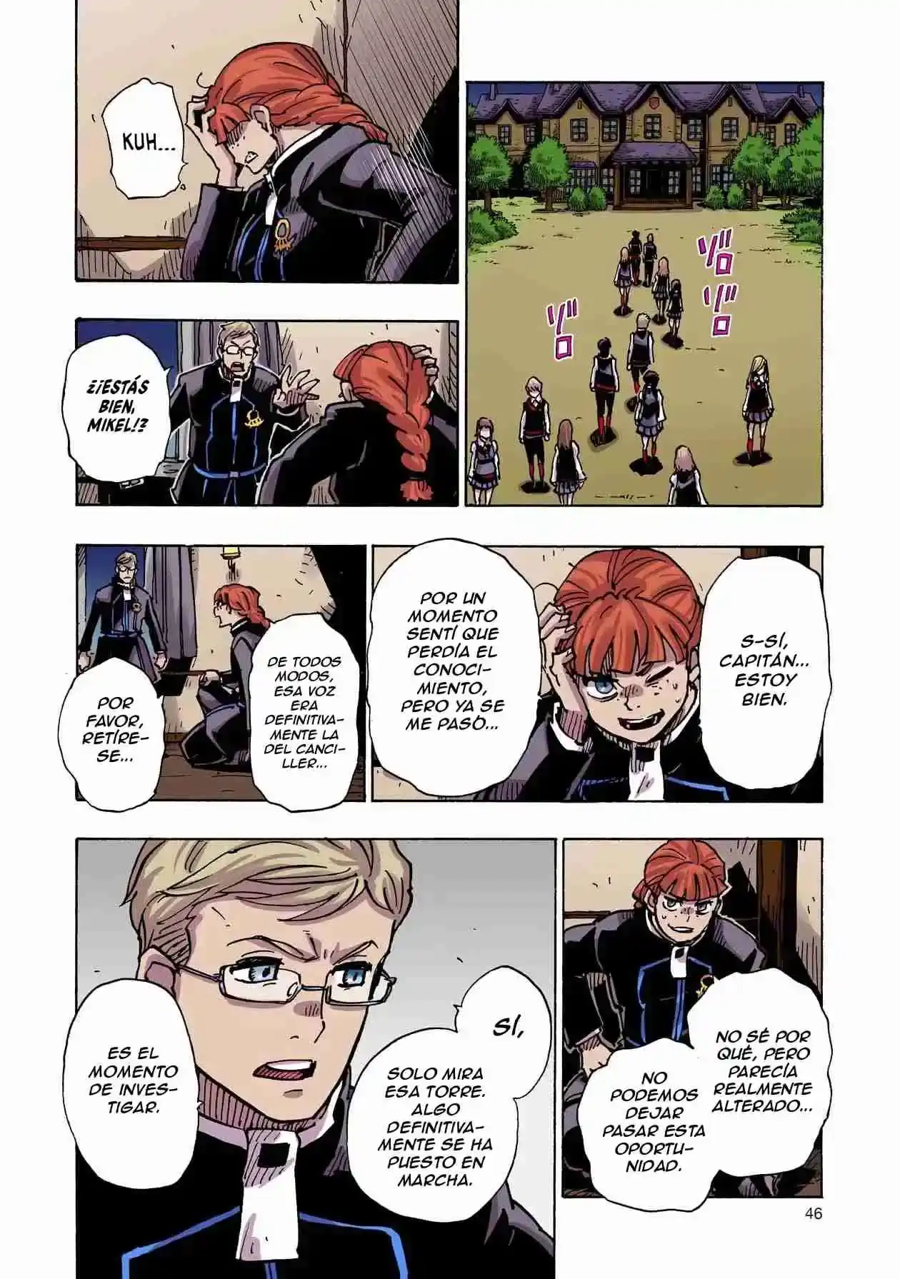 Página 49 — Clevatess: Majuu no Ou to Akago to Shikabane no Yuusha Capítulo 36