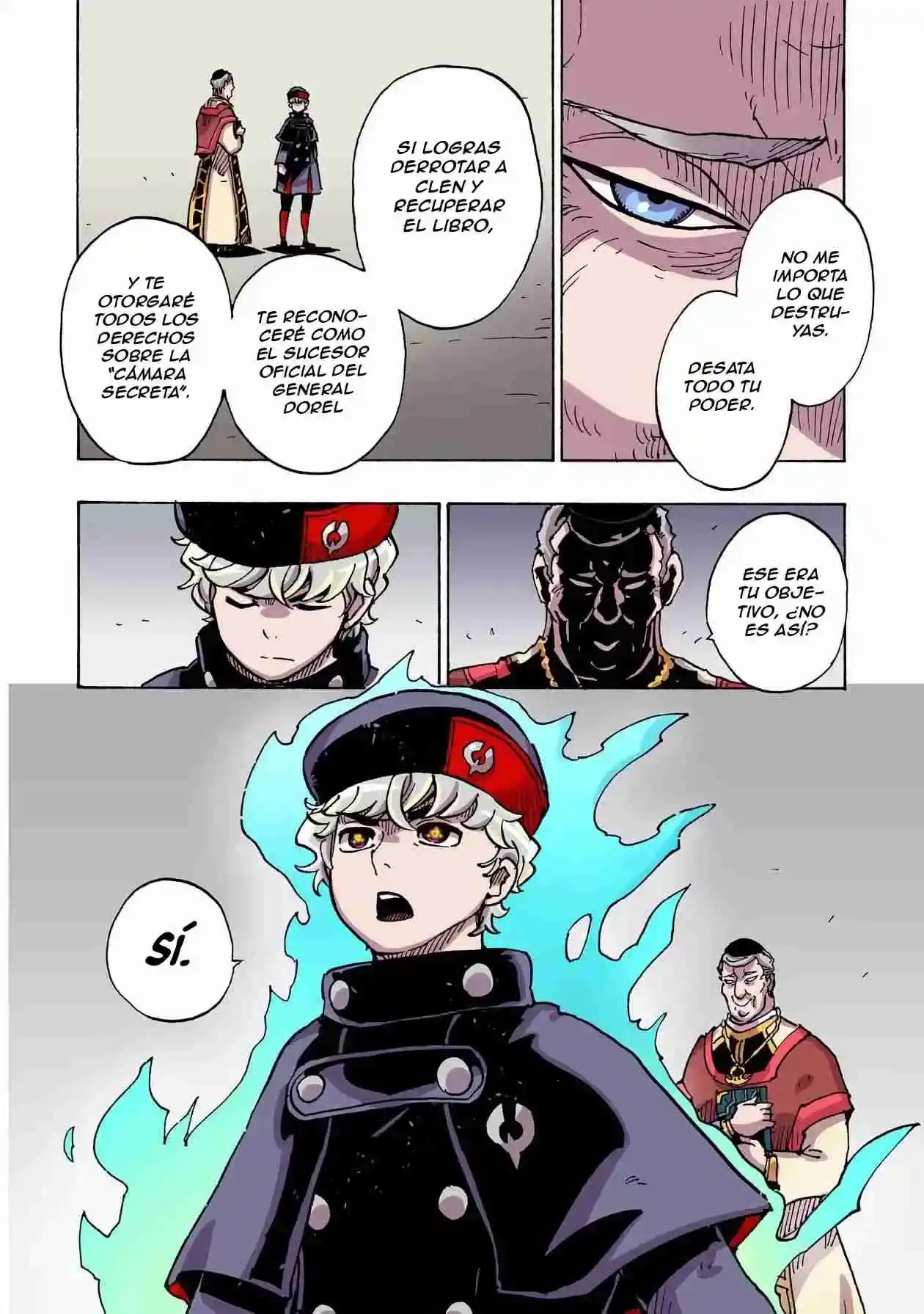 Página 75 — Clevatess: Majuu no Ou to Akago to Shikabane no Yuusha Capítulo 36