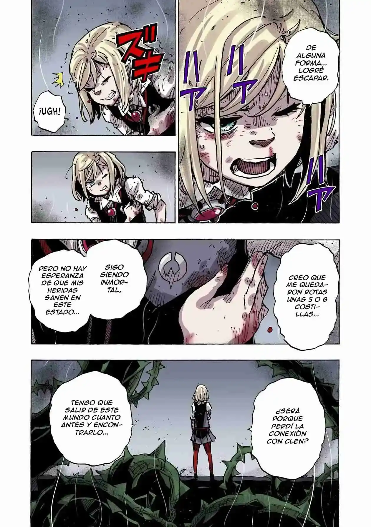 Página 10 — Clevatess: Majuu no Ou to Akago to Shikabane no Yuusha Capítulo 37