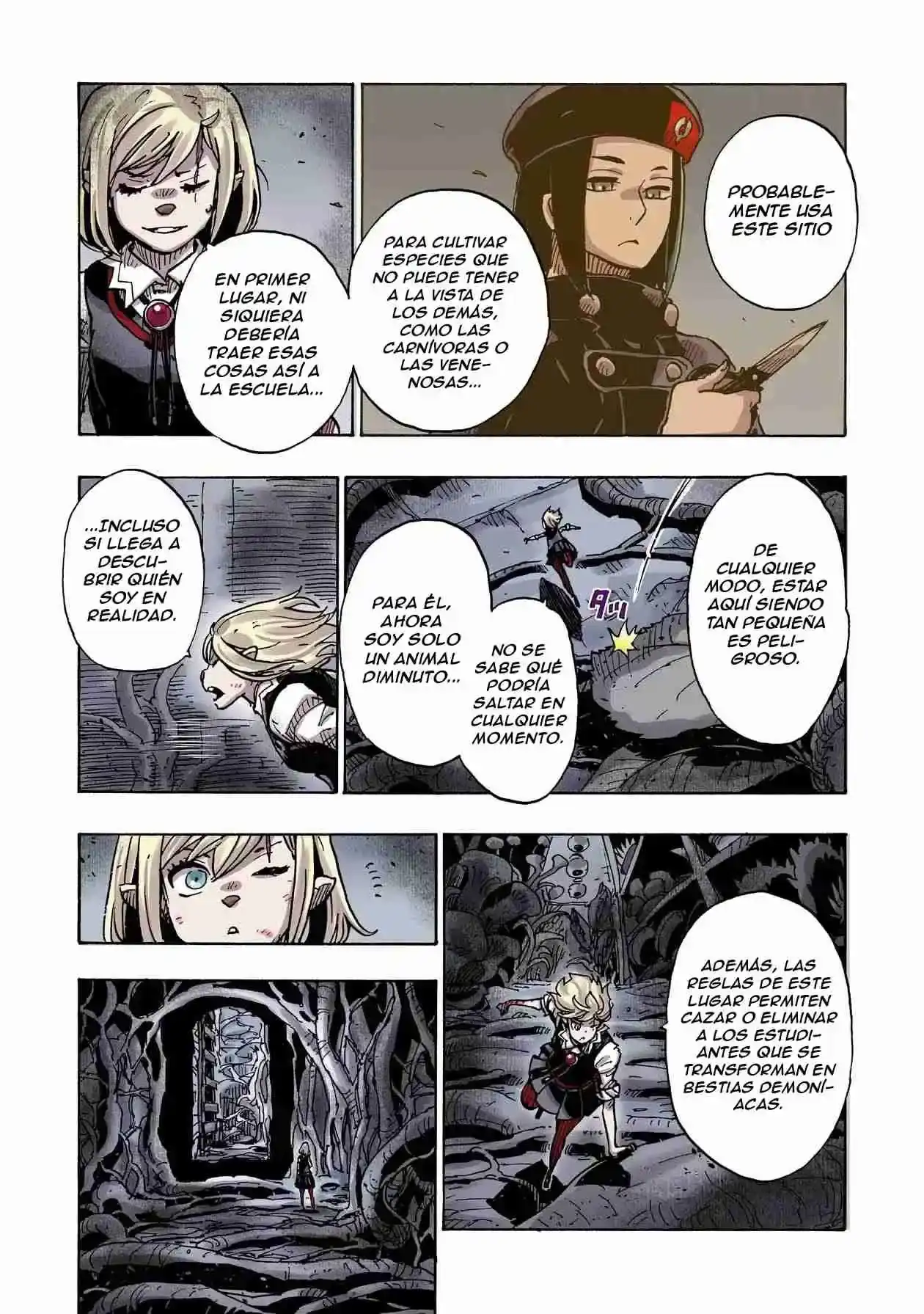 Página 12 — Clevatess: Majuu no Ou to Akago to Shikabane no Yuusha Capítulo 37