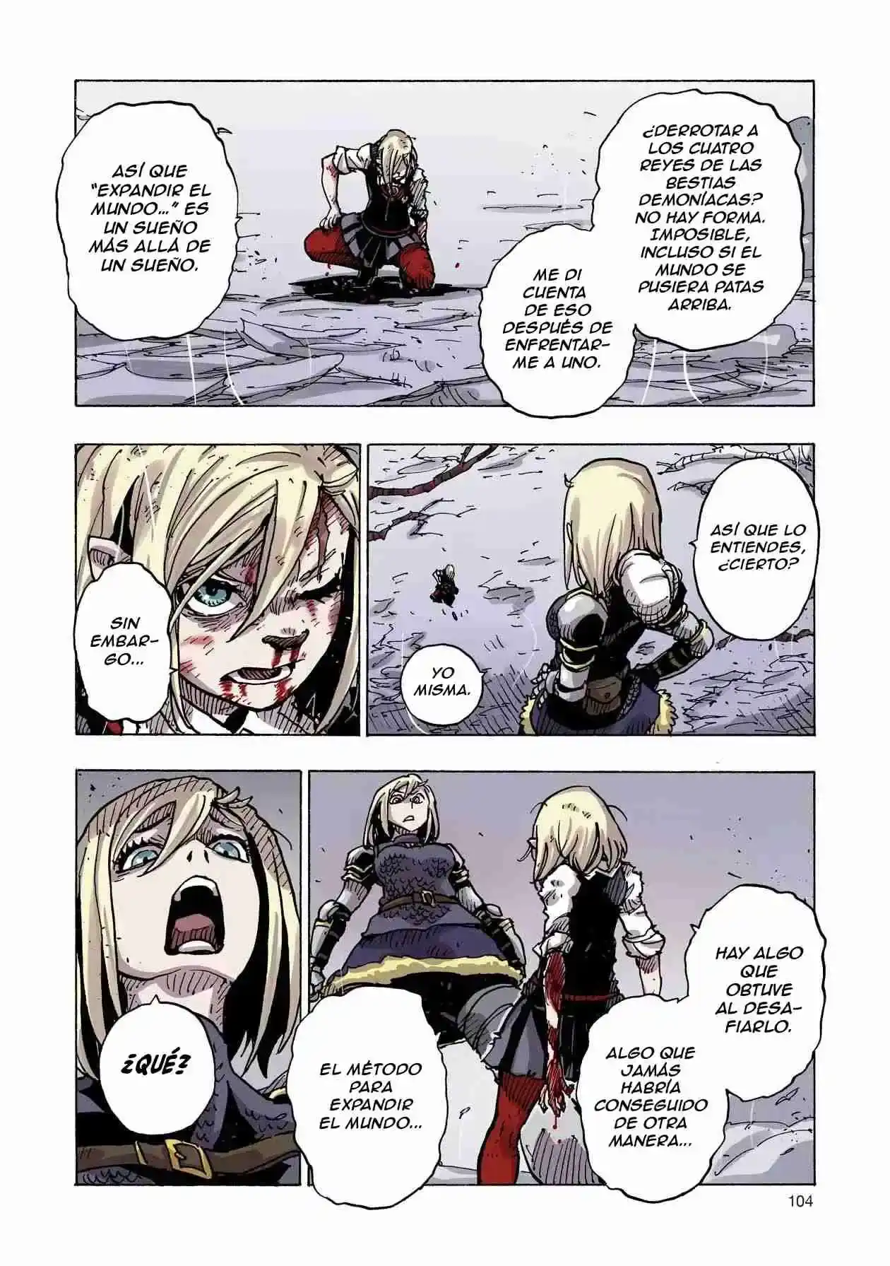 Página 28 — Clevatess: Majuu no Ou to Akago to Shikabane no Yuusha Capítulo 37