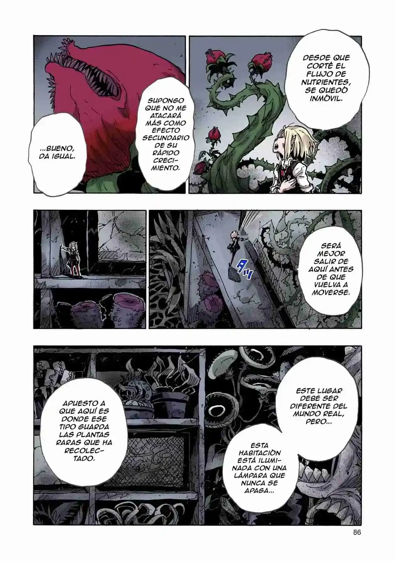 Página 51 — Clevatess: Majuu no Ou to Akago to Shikabane no Yuusha Capítulo 37