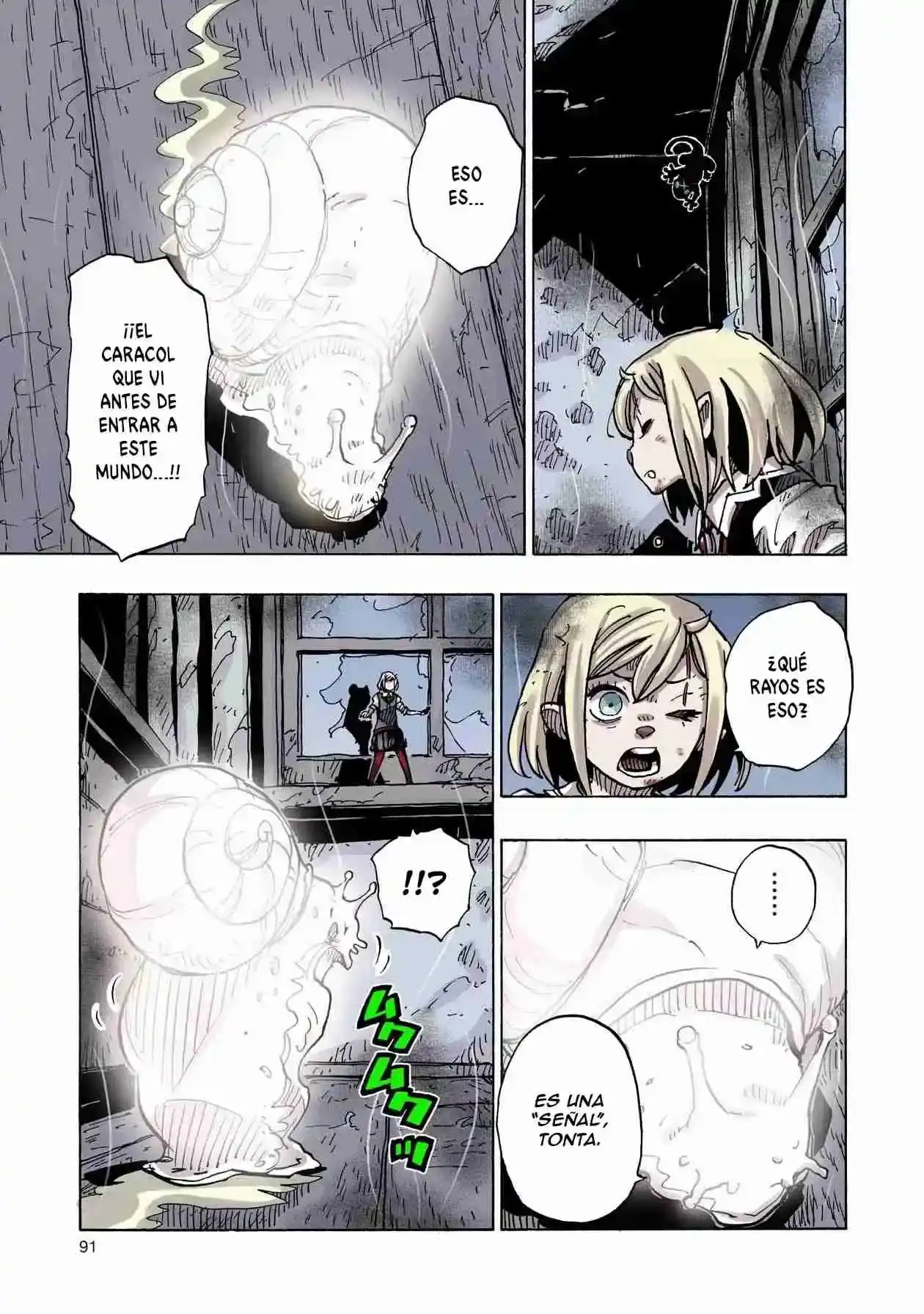Página 56 — Clevatess: Majuu no Ou to Akago to Shikabane no Yuusha Capítulo 37