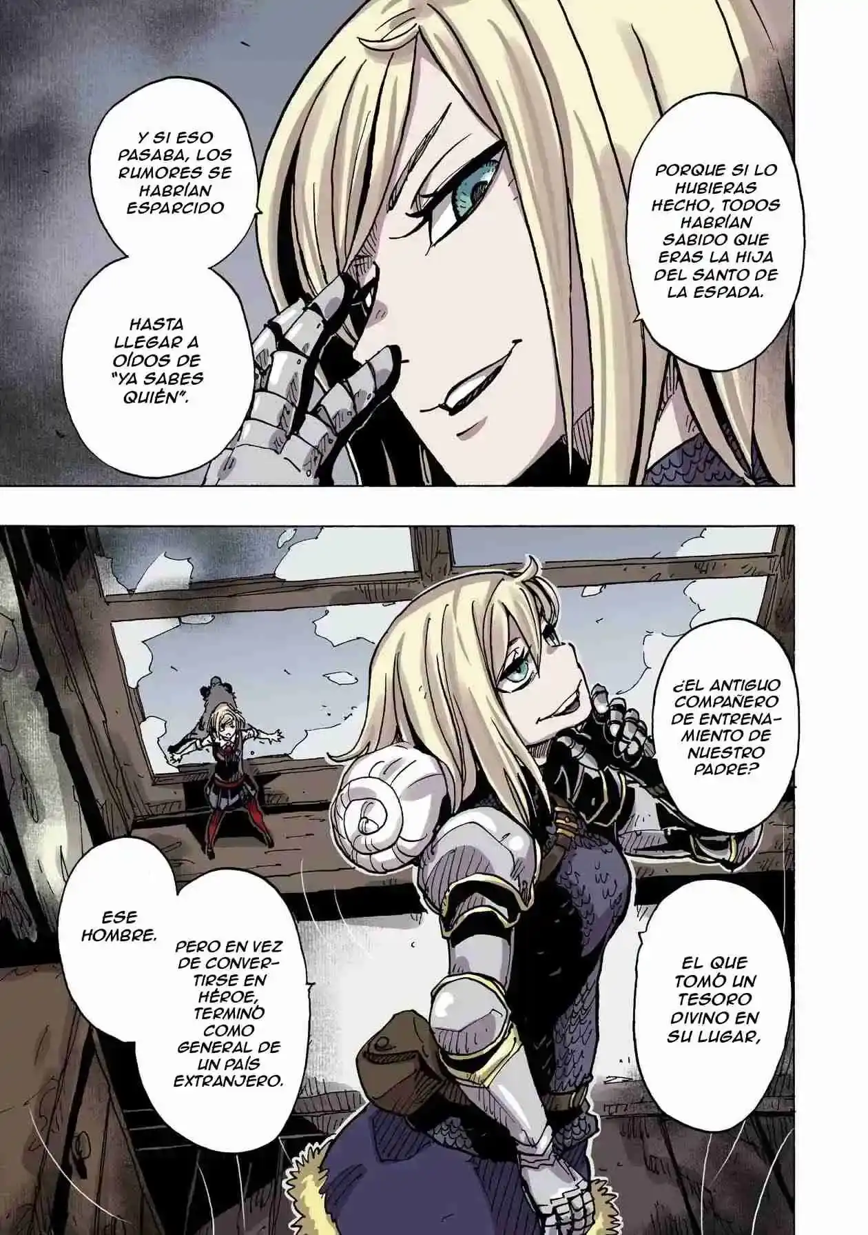Página 61 — Clevatess: Majuu no Ou to Akago to Shikabane no Yuusha Capítulo 37