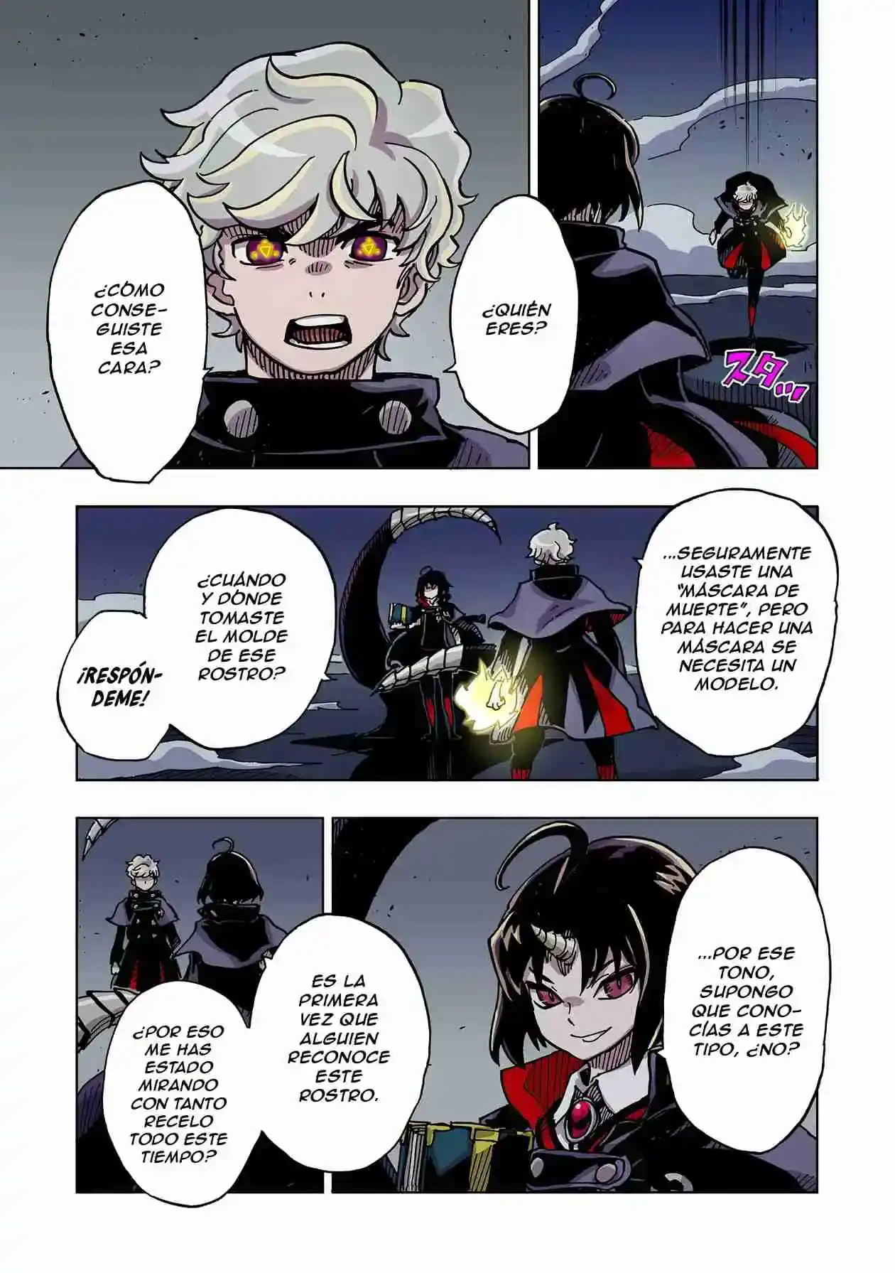 Página 8 — Clevatess: Majuu no Ou to Akago to Shikabane no Yuusha Capítulo 44