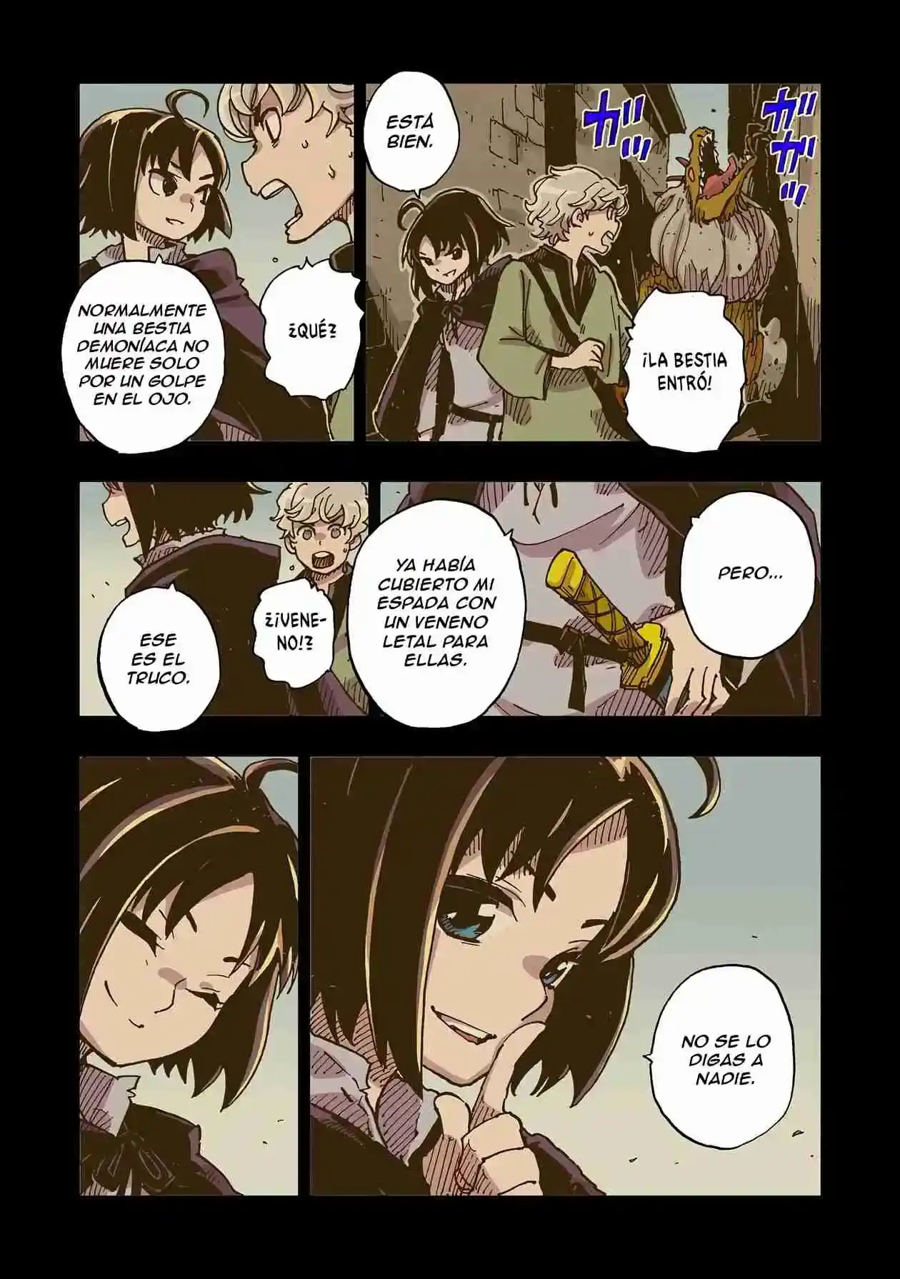 Página 13 — Clevatess: Majuu no Ou to Akago to Shikabane no Yuusha Capítulo 44