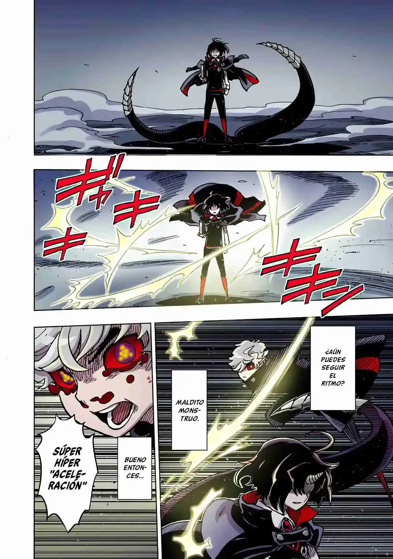 Página 31 — Clevatess: Majuu no Ou to Akago to Shikabane no Yuusha Capítulo 44