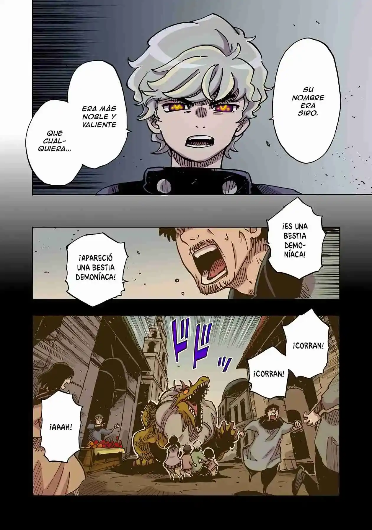 Página 55 — Clevatess: Majuu no Ou to Akago to Shikabane no Yuusha Capítulo 44