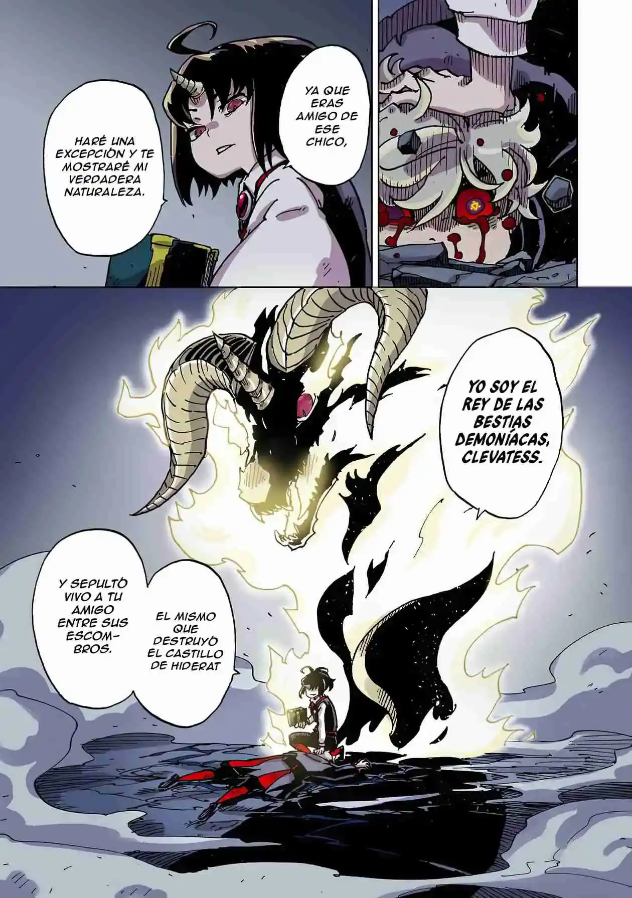 Página 80 — Clevatess: Majuu no Ou to Akago to Shikabane no Yuusha Capítulo 44