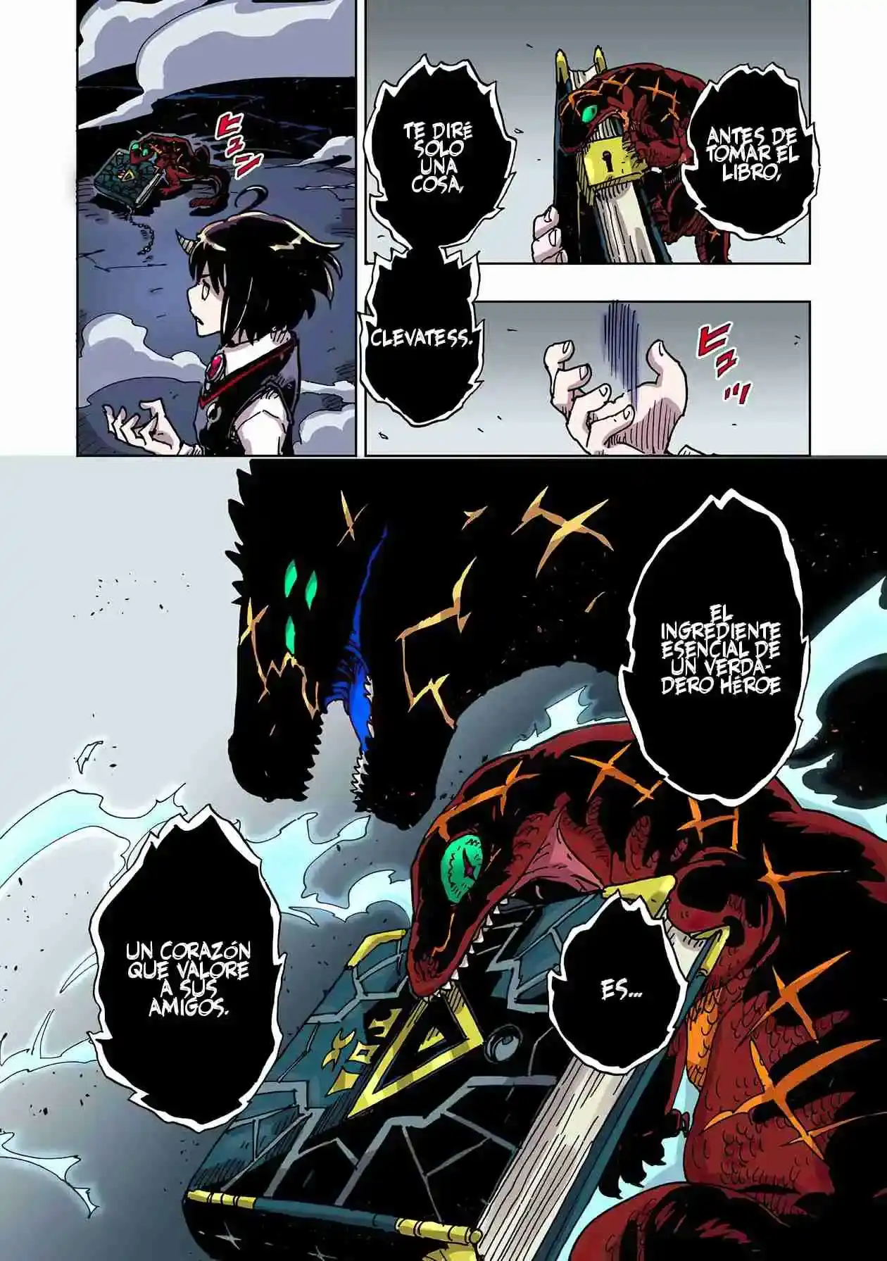 Página 85 — Clevatess: Majuu no Ou to Akago to Shikabane no Yuusha Capítulo 44