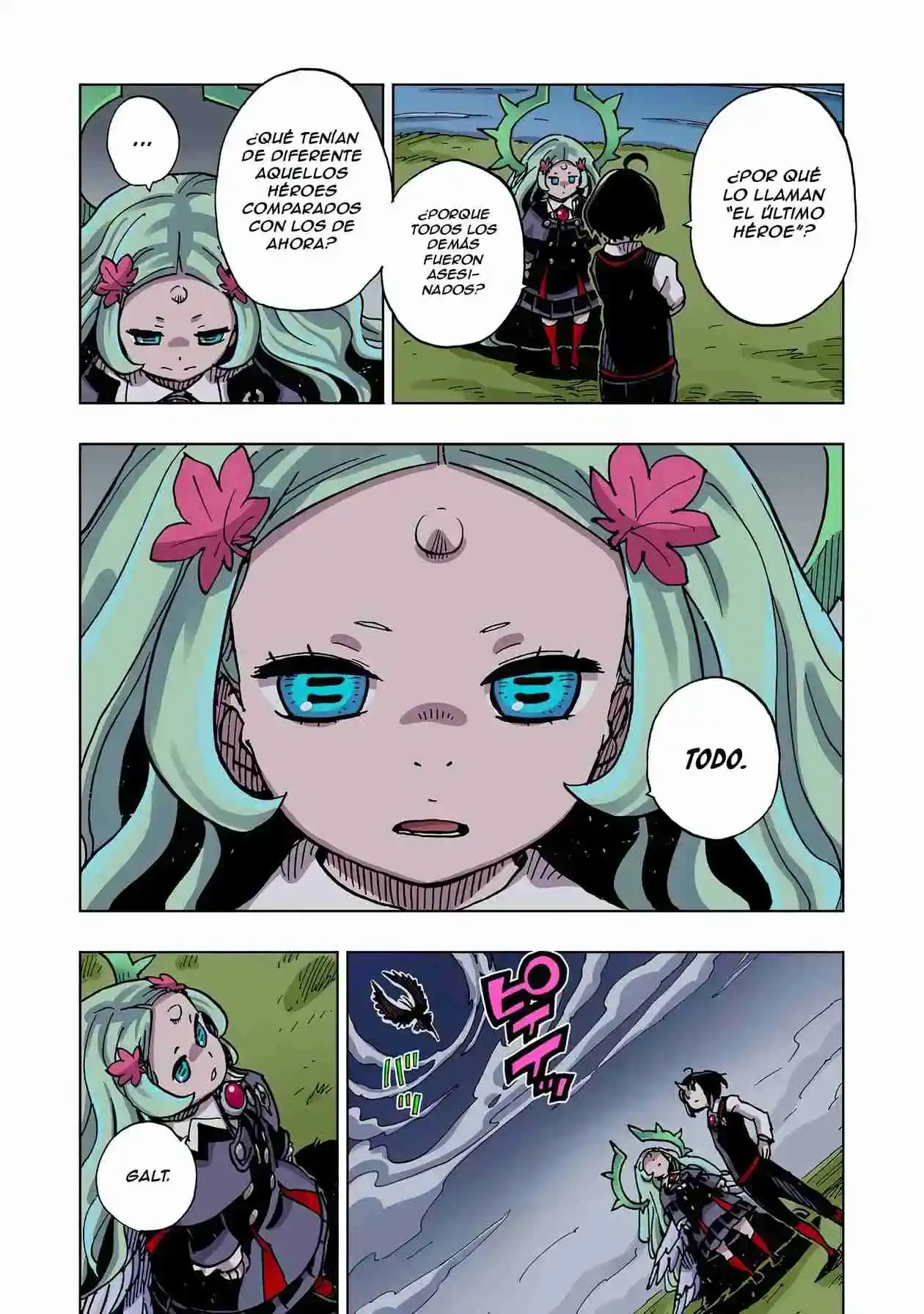 Página 23 — Clevatess: Majuu no Ou to Akago to Shikabane no Yuusha Capítulo 45