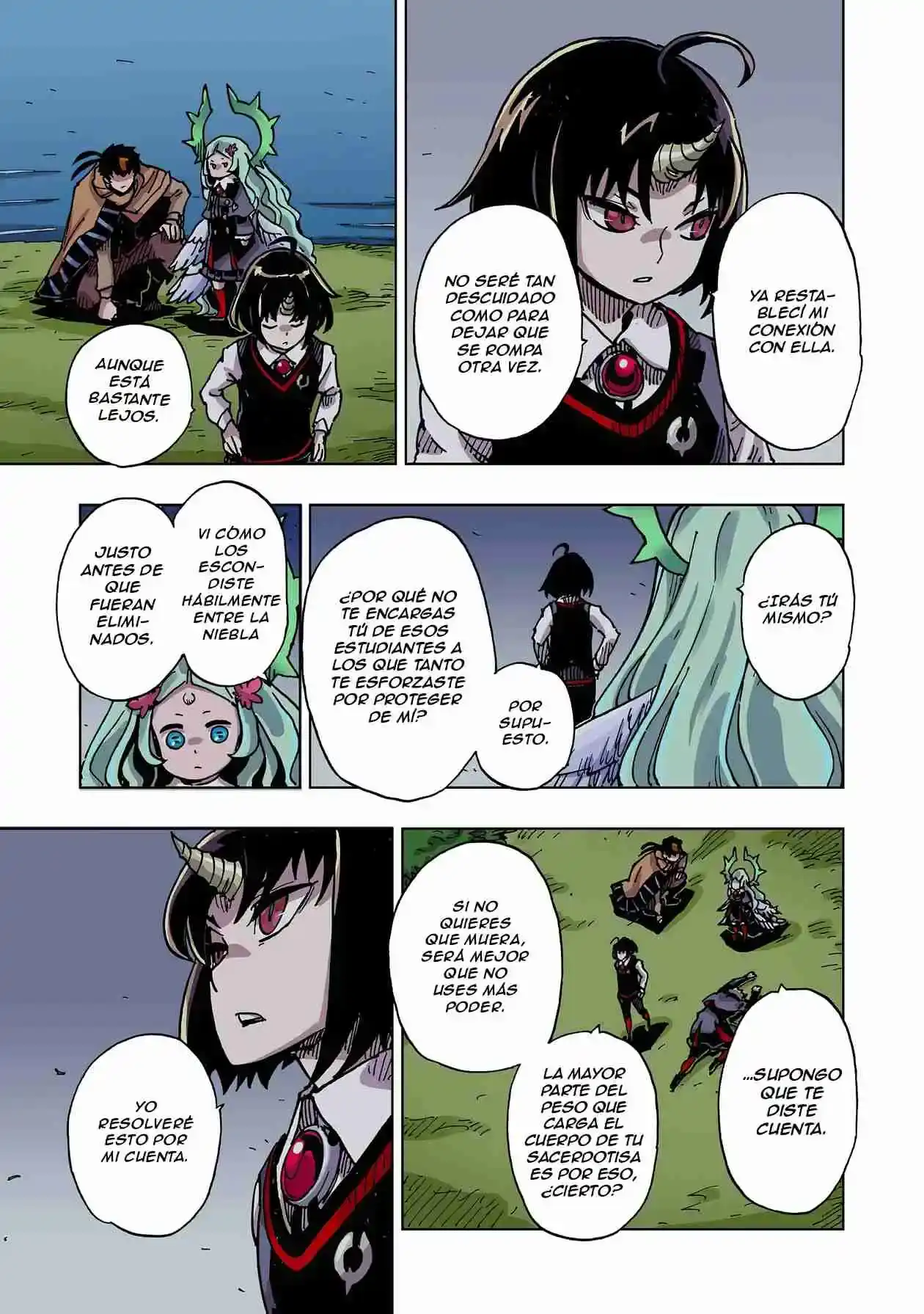 Página 25 — Clevatess: Majuu no Ou to Akago to Shikabane no Yuusha Capítulo 45