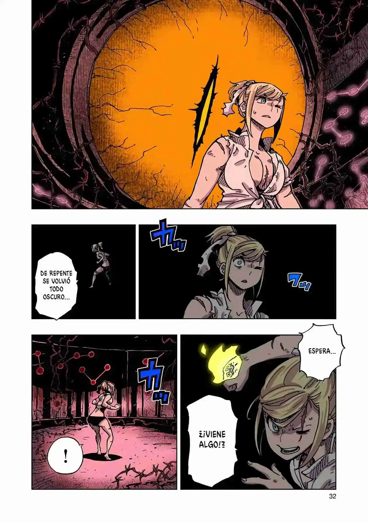 Página 32 — Clevatess: Majuu no Ou to Akago to Shikabane no Yuusha Capítulo 45