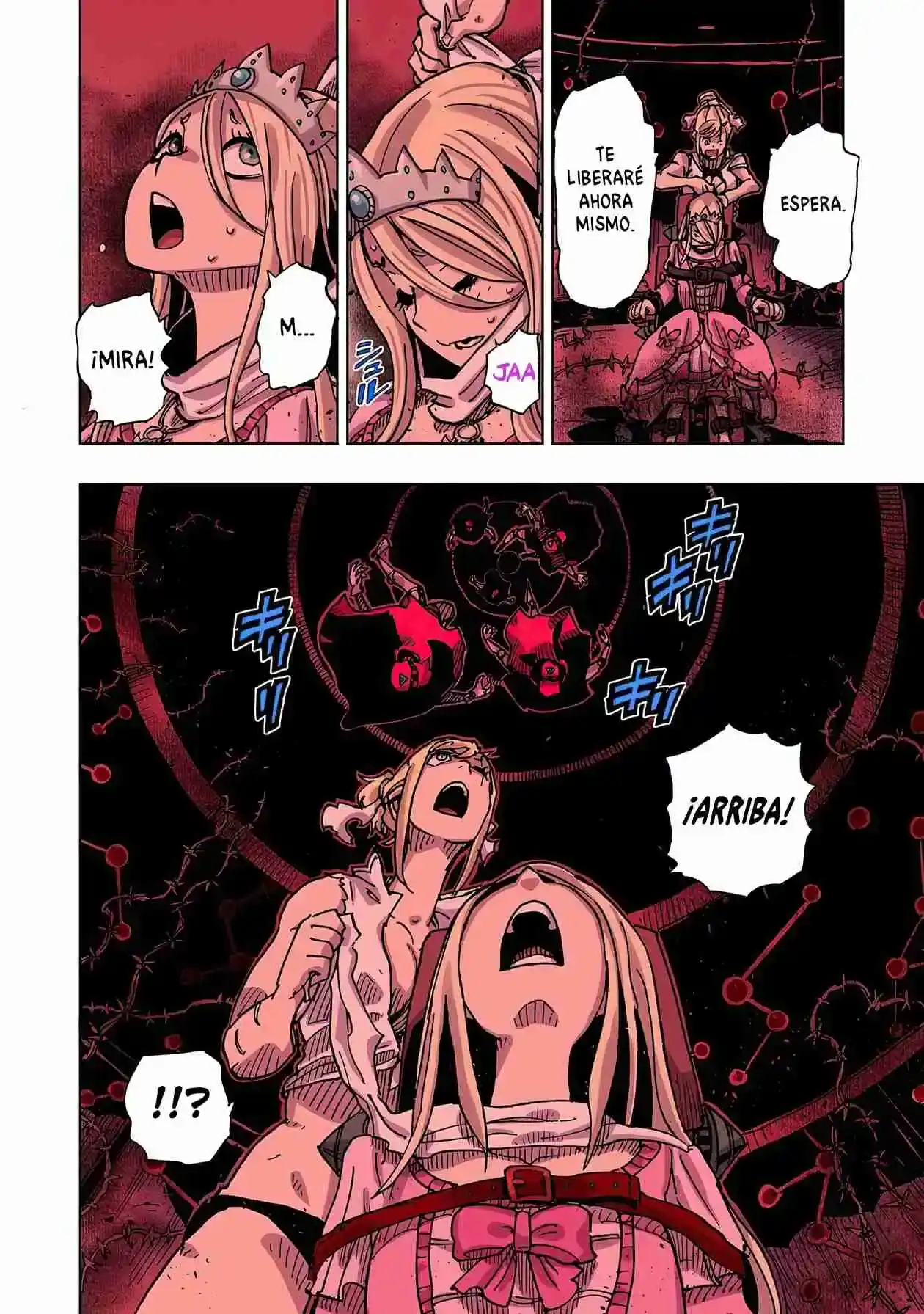 Página 36 — Clevatess: Majuu no Ou to Akago to Shikabane no Yuusha Capítulo 45