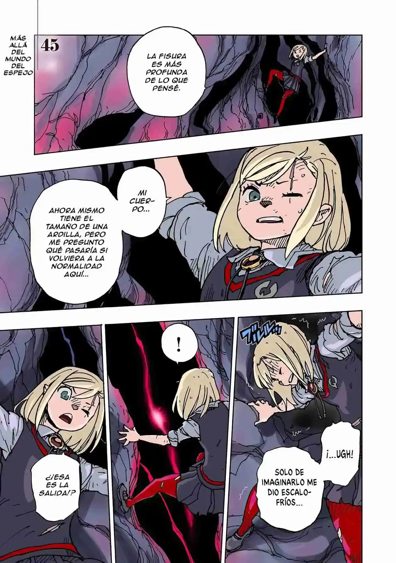 Página 43 — Clevatess: Majuu no Ou to Akago to Shikabane no Yuusha Capítulo 45