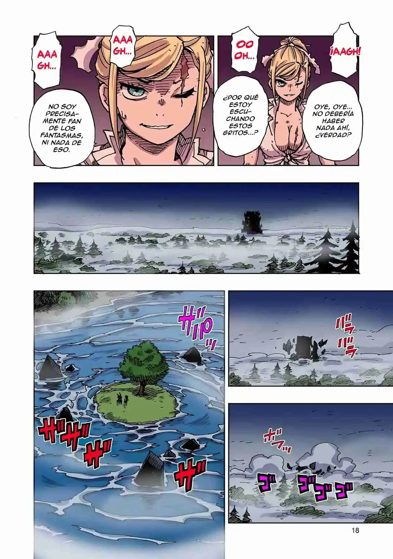 Página 58 — Clevatess: Majuu no Ou to Akago to Shikabane no Yuusha Capítulo 45