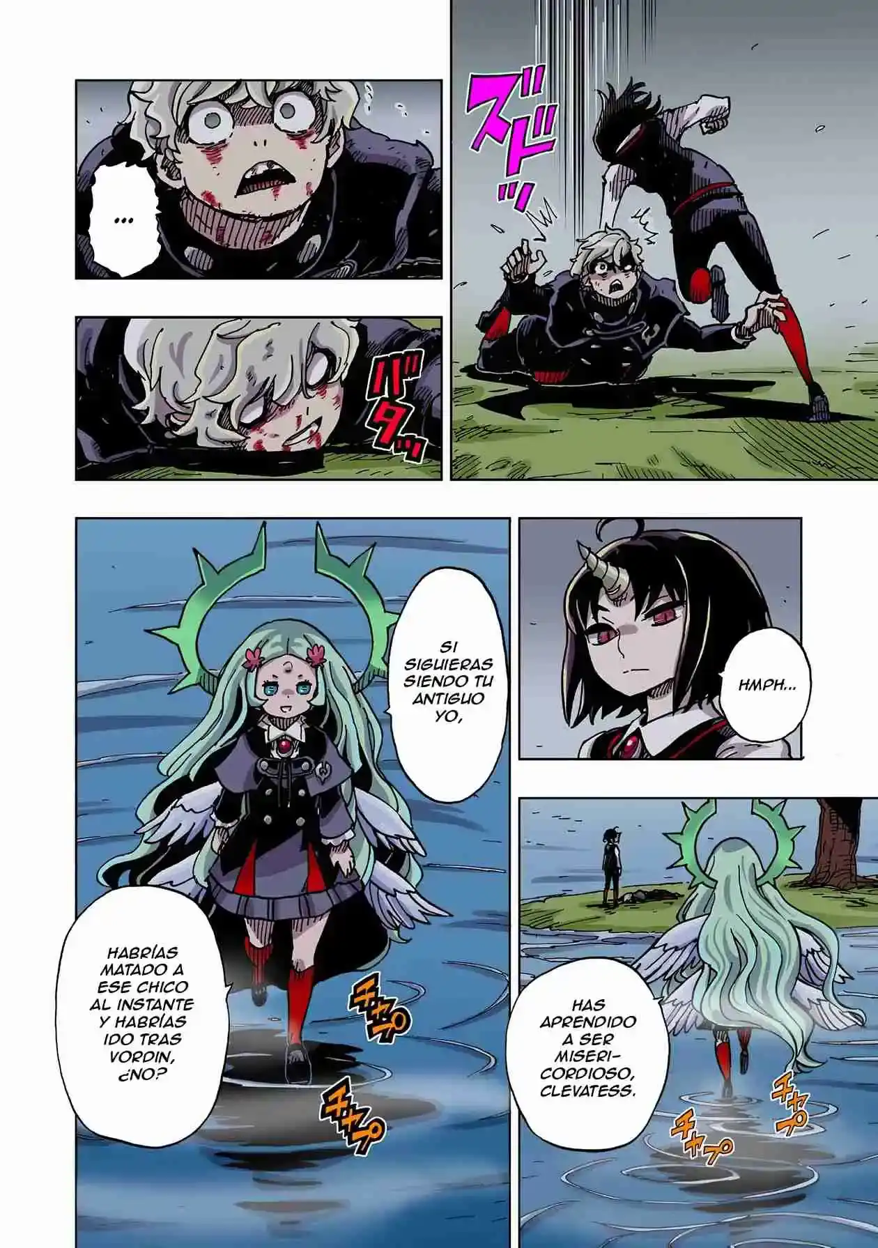Página 60 — Clevatess: Majuu no Ou to Akago to Shikabane no Yuusha Capítulo 45