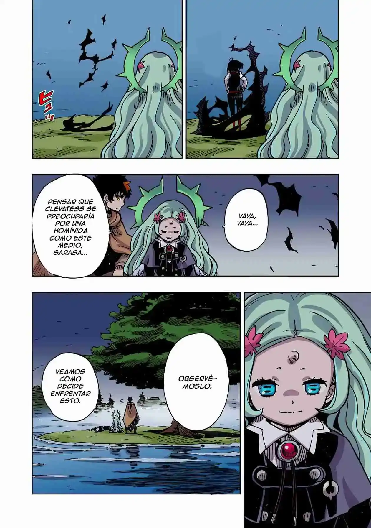 Página 66 — Clevatess: Majuu no Ou to Akago to Shikabane no Yuusha Capítulo 45