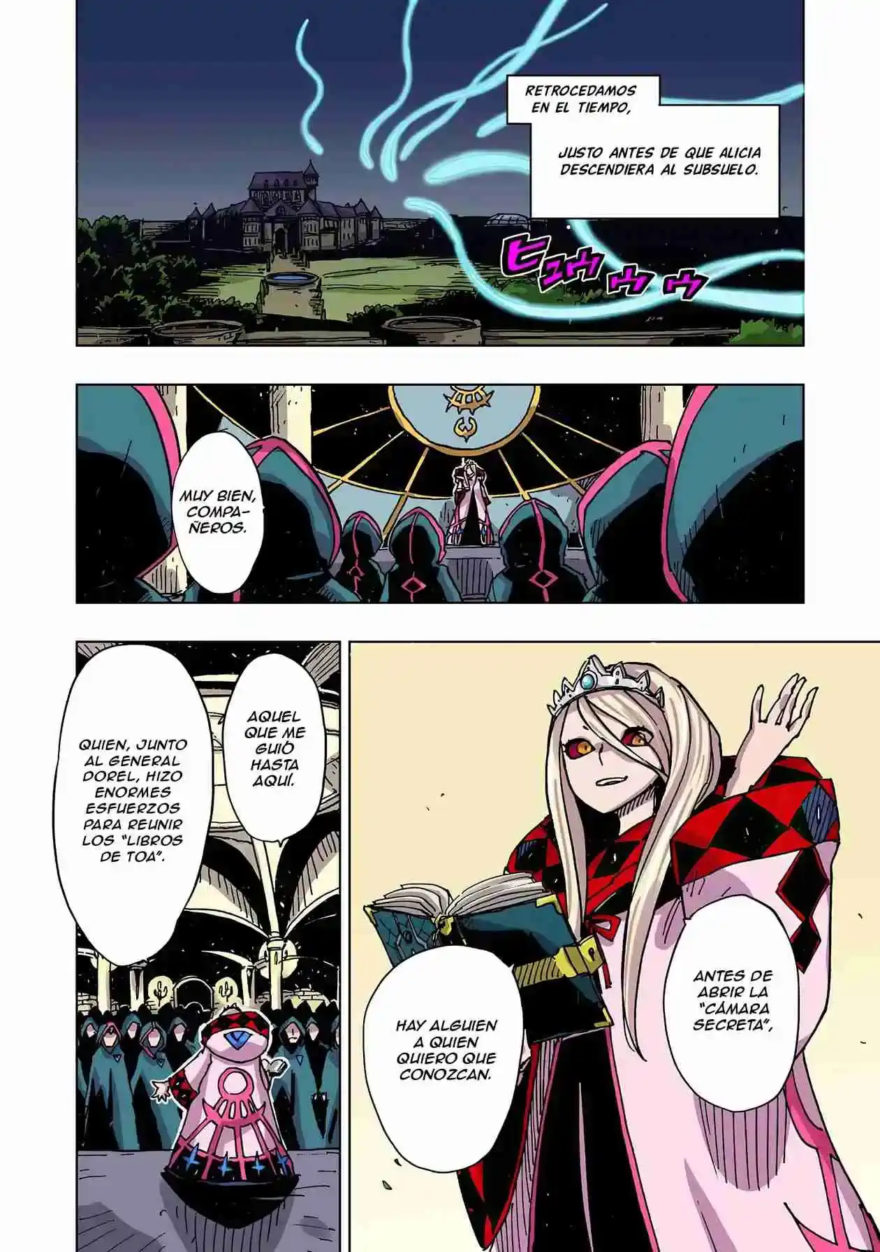 Página 3 — Clevatess: Majuu no Ou to Akago to Shikabane no Yuusha Capítulo 46