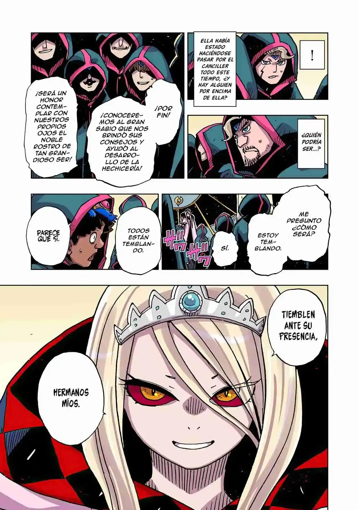 Página 4 — Clevatess: Majuu no Ou to Akago to Shikabane no Yuusha Capítulo 46