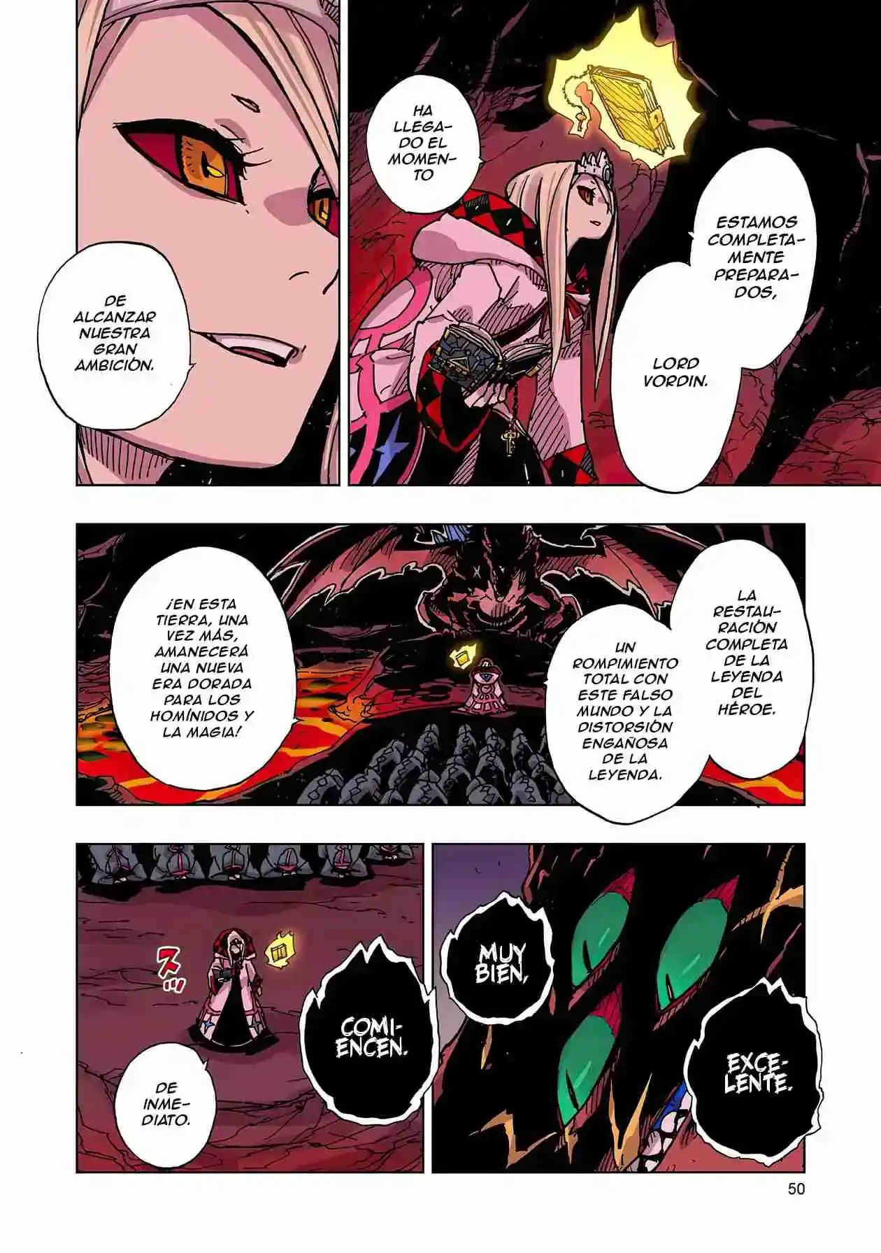 Página 11 — Clevatess: Majuu no Ou to Akago to Shikabane no Yuusha Capítulo 46
