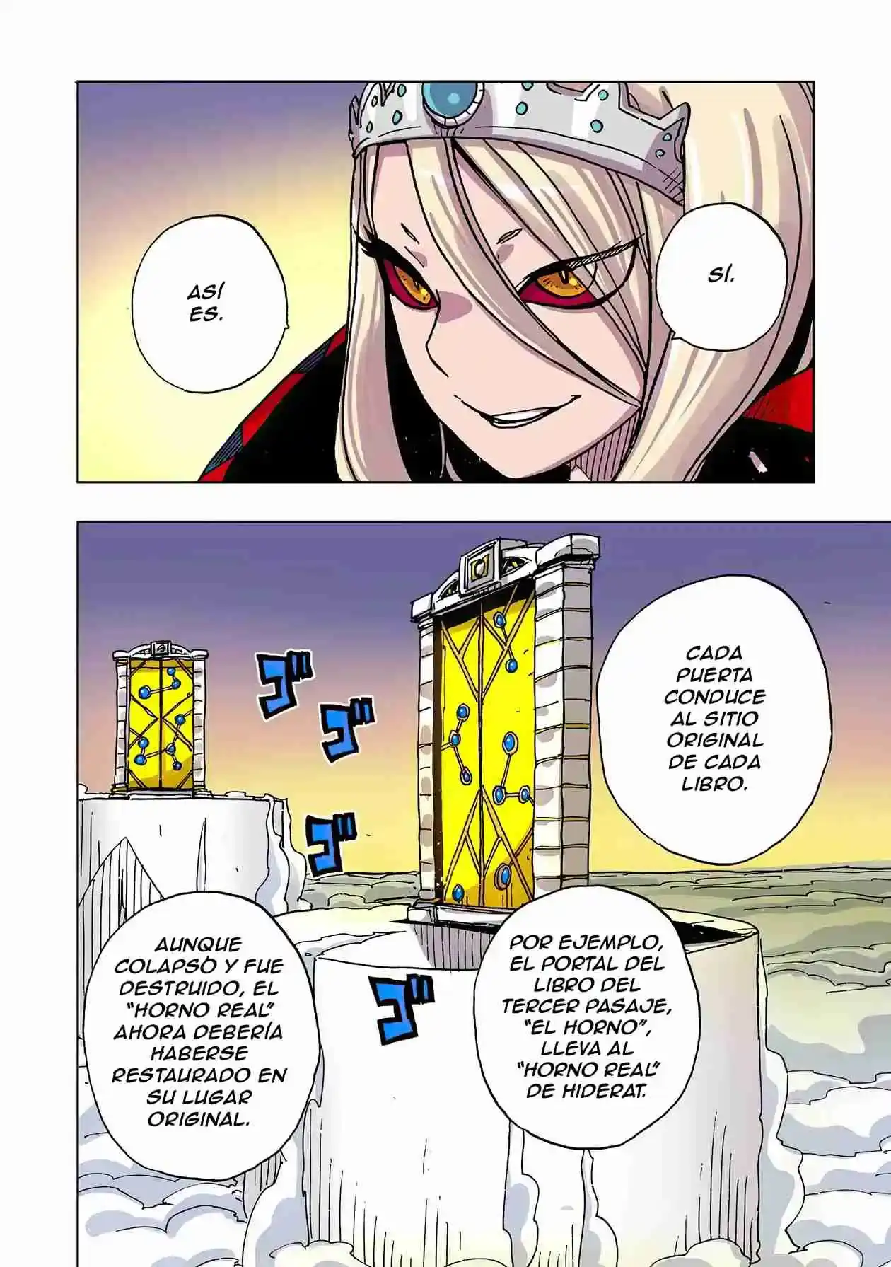 Página 19 — Clevatess: Majuu no Ou to Akago to Shikabane no Yuusha Capítulo 46