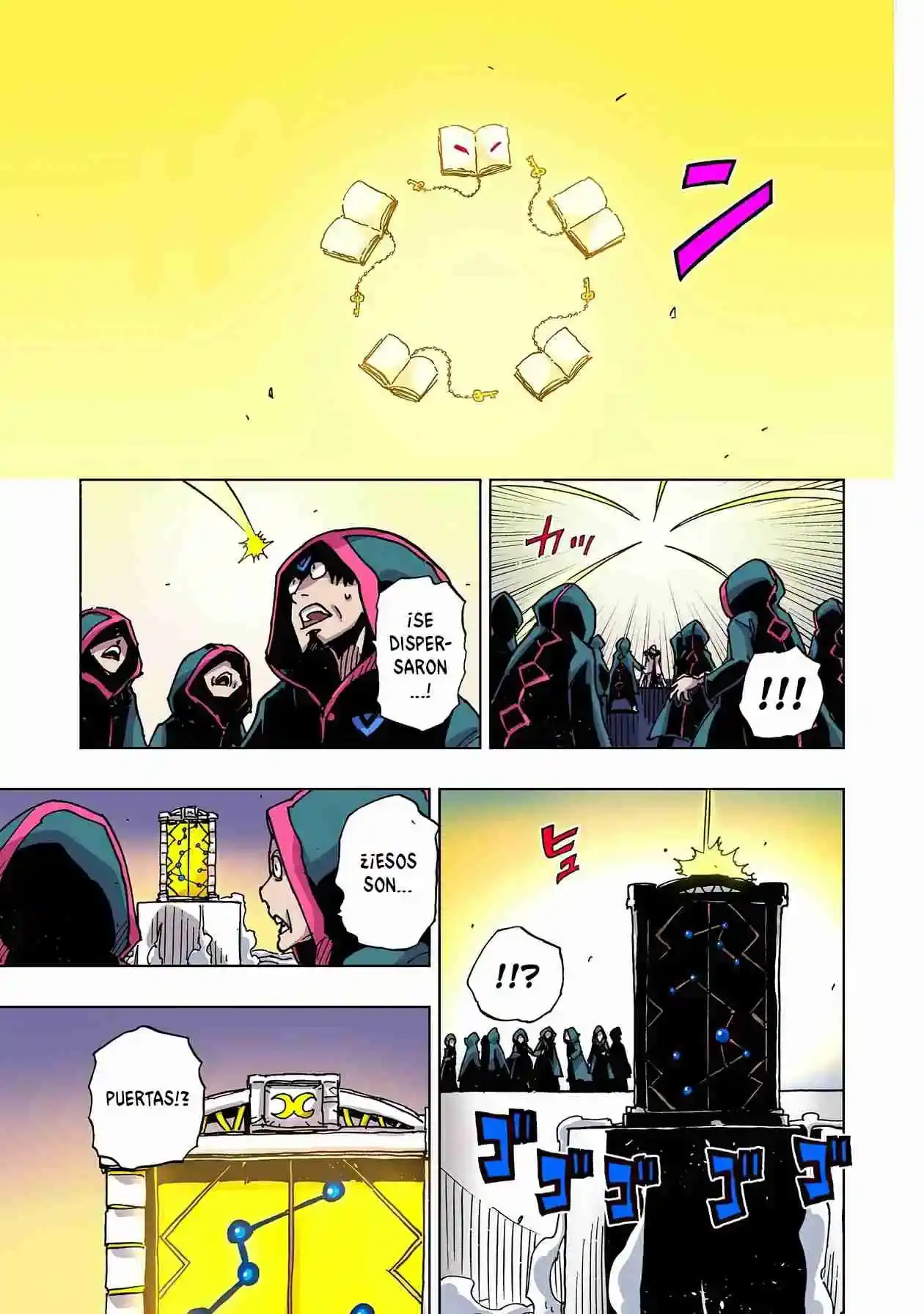 Página 59 — Clevatess: Majuu no Ou to Akago to Shikabane no Yuusha Capítulo 46